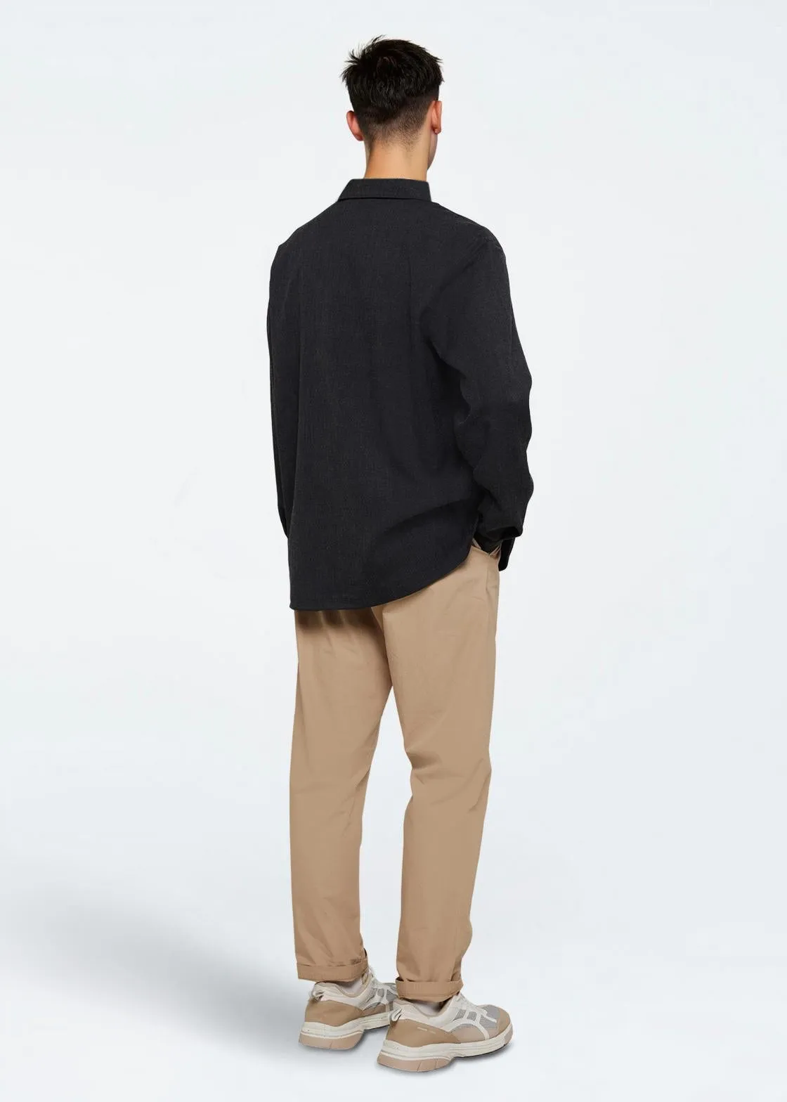 Garret shirt 3737 - Dark Grey Melange sold by Minimum product image thumbnail 4