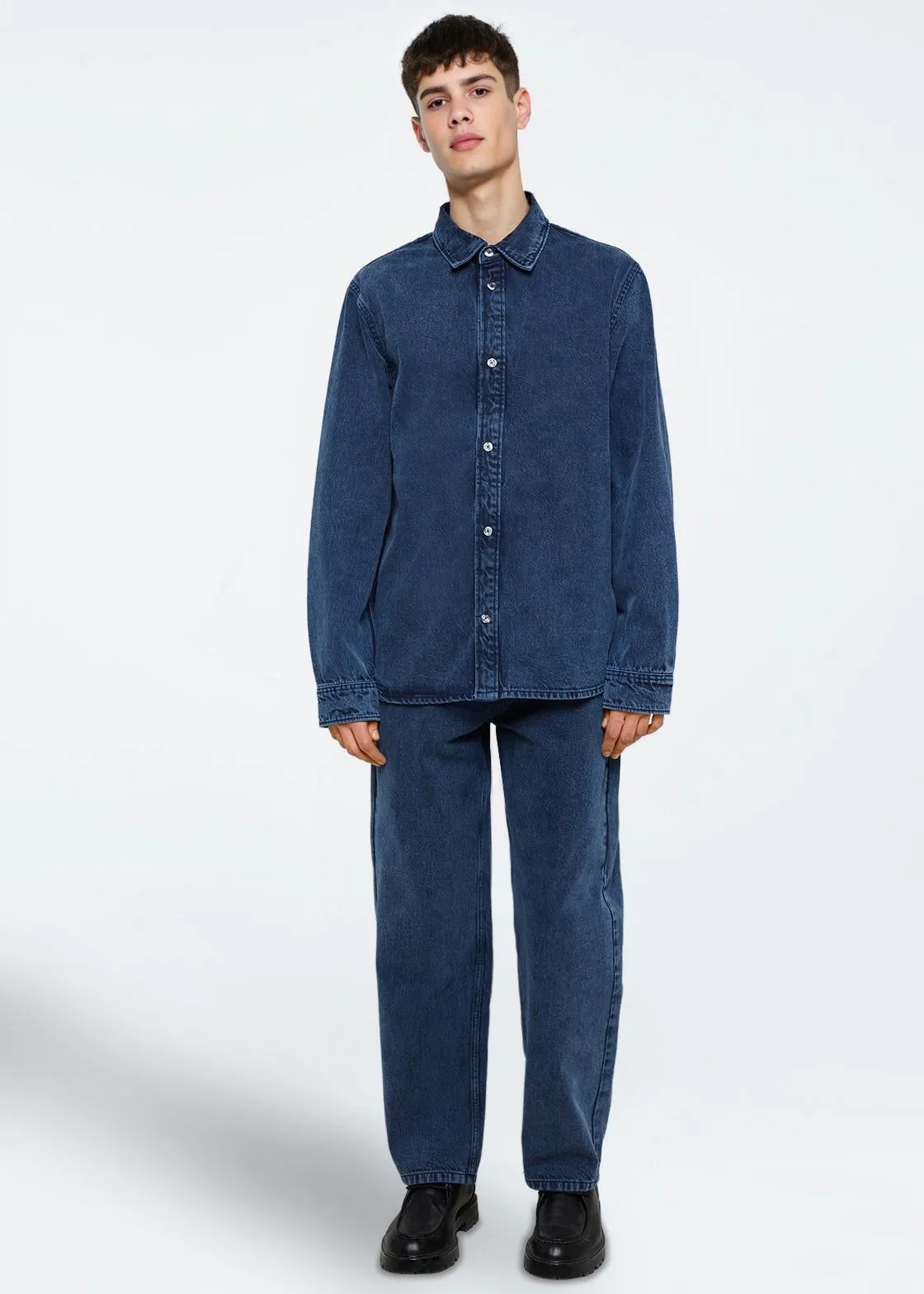 Douglas Denim Shirt 4386 - Legion Blue sold by Minimum product image thumbnail 2
