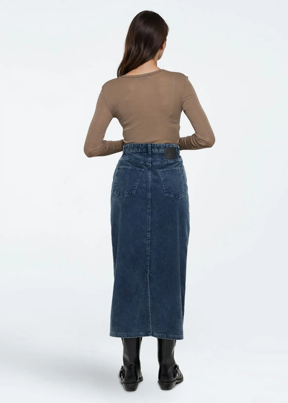 Natashas long sleeved t-shirt 3736 - Shitake sold by Minimum product image thumbnail 4