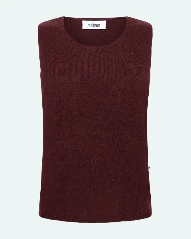 Auburns 3801 Gilet - Merlot sold by Minimum