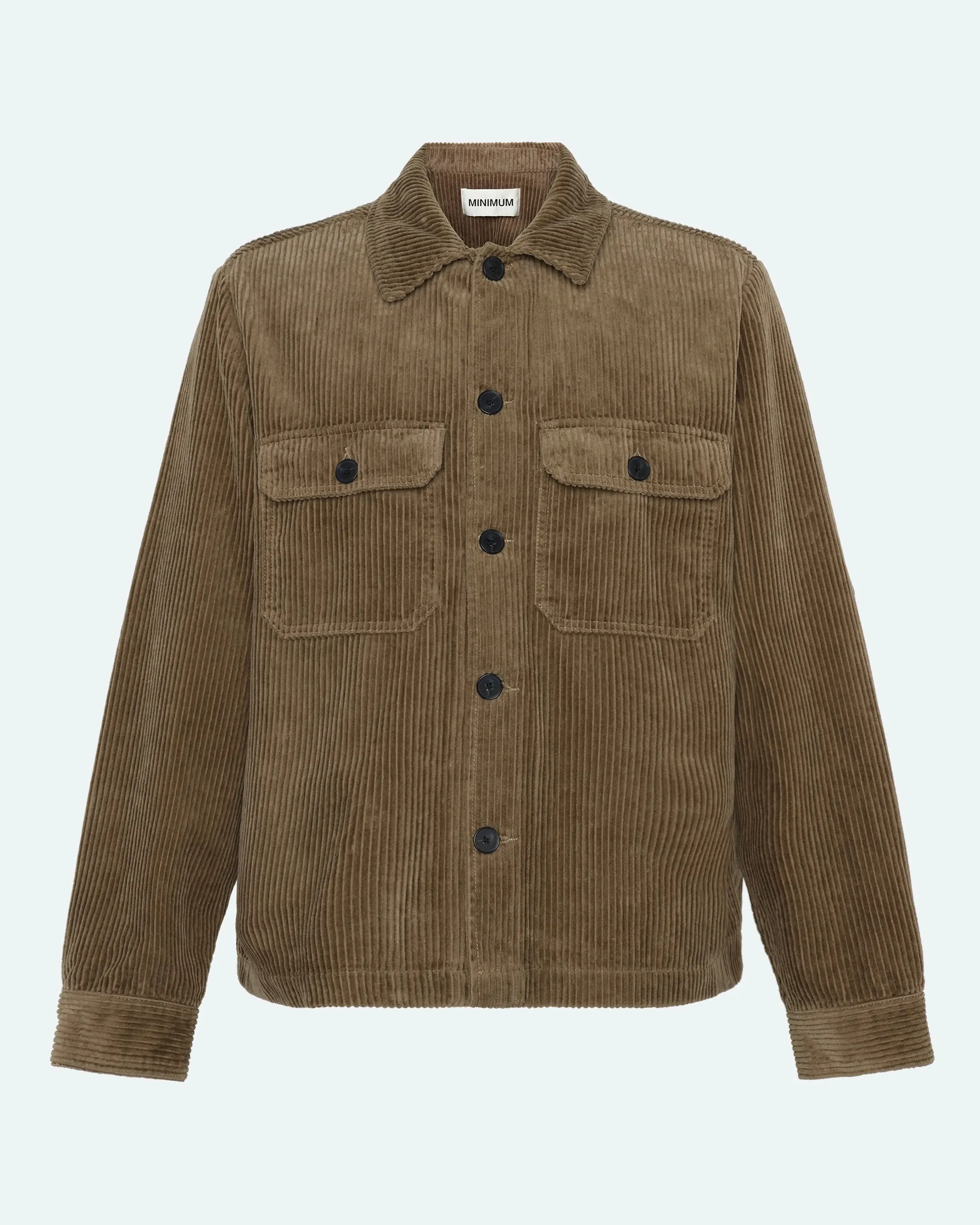 Kaison 9133 Overshirt - Shitake sold by Minimum