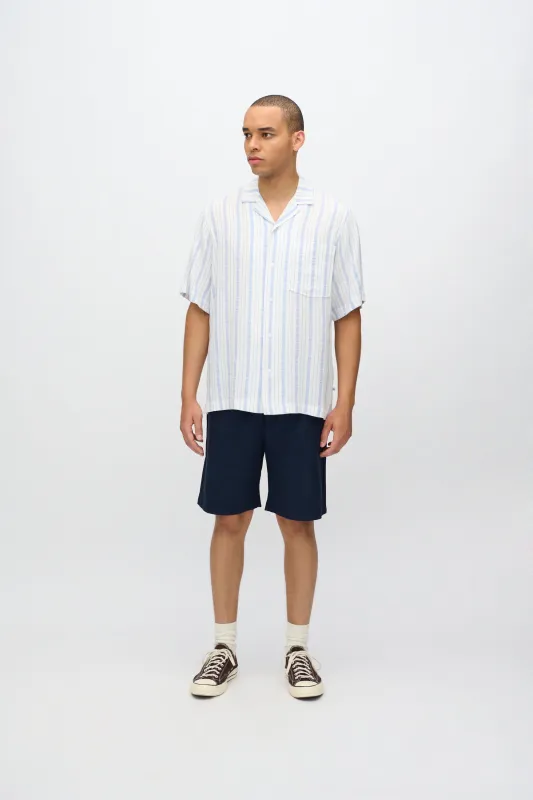 Hayden relaxed short sleeved shirt 4218 - Angel Falls sold by Minimum