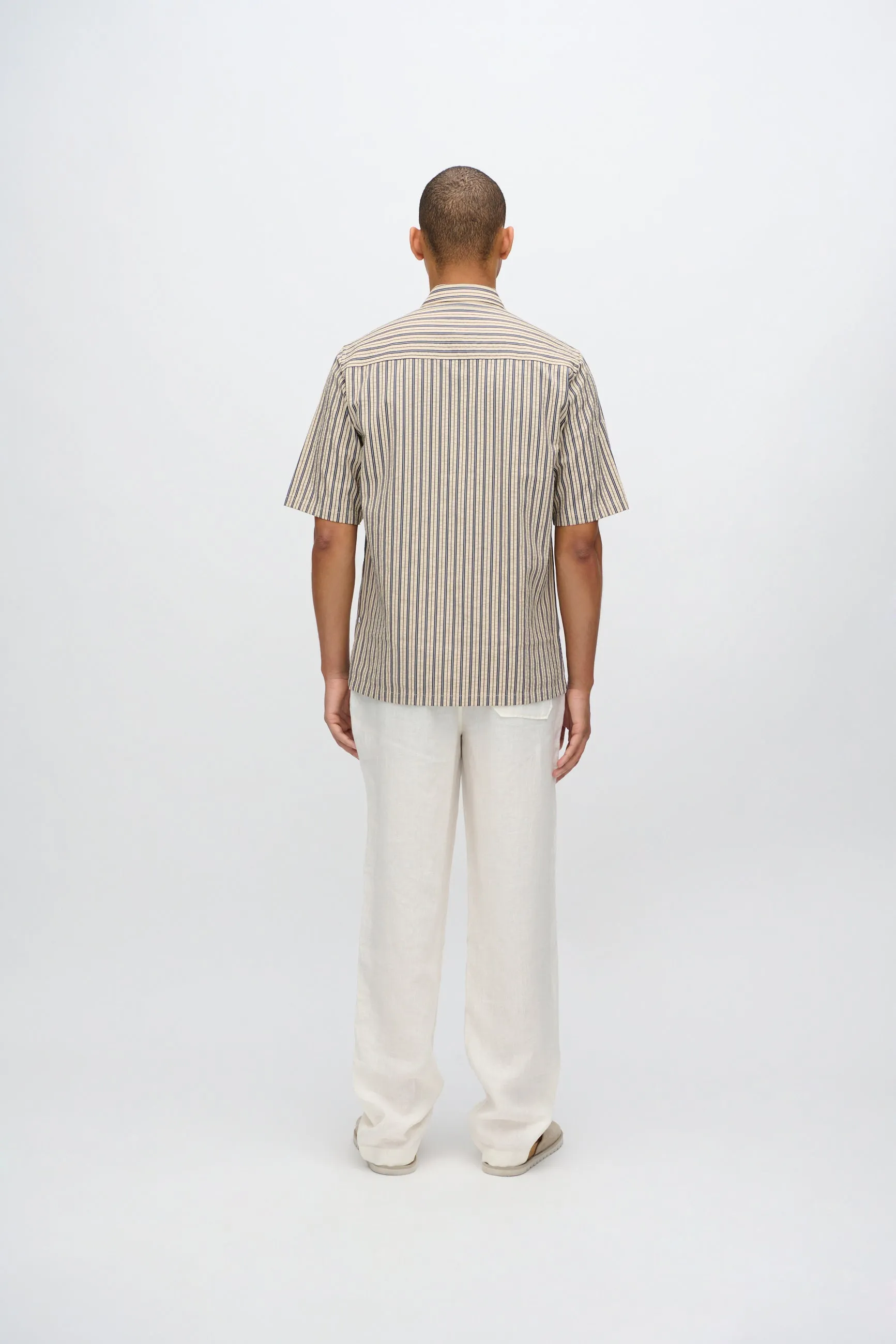 Nash short sleeved striped shirt 4242 - Hay sold by Minimum product image thumbnail 4
