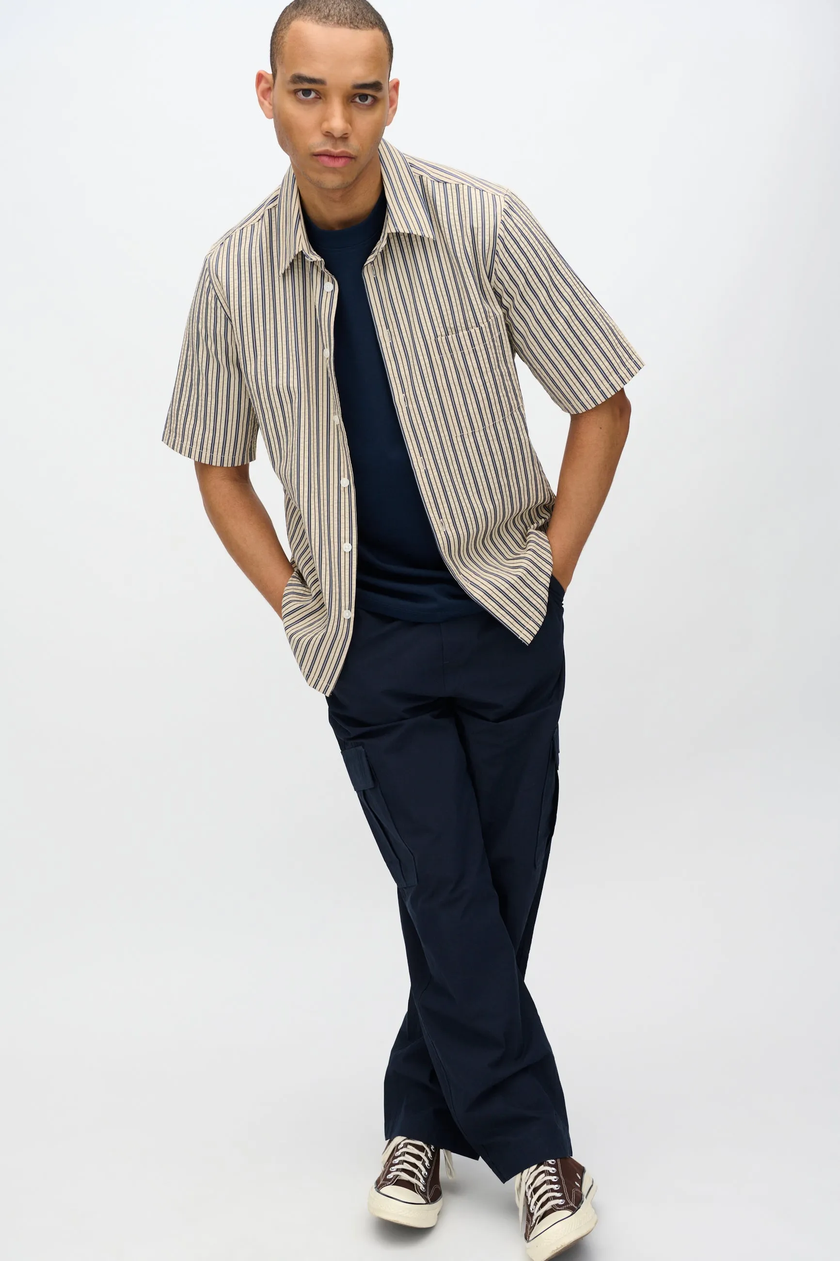 Nash short sleeved striped shirt 4242 - Hay sold by Minimum product image thumbnail 5