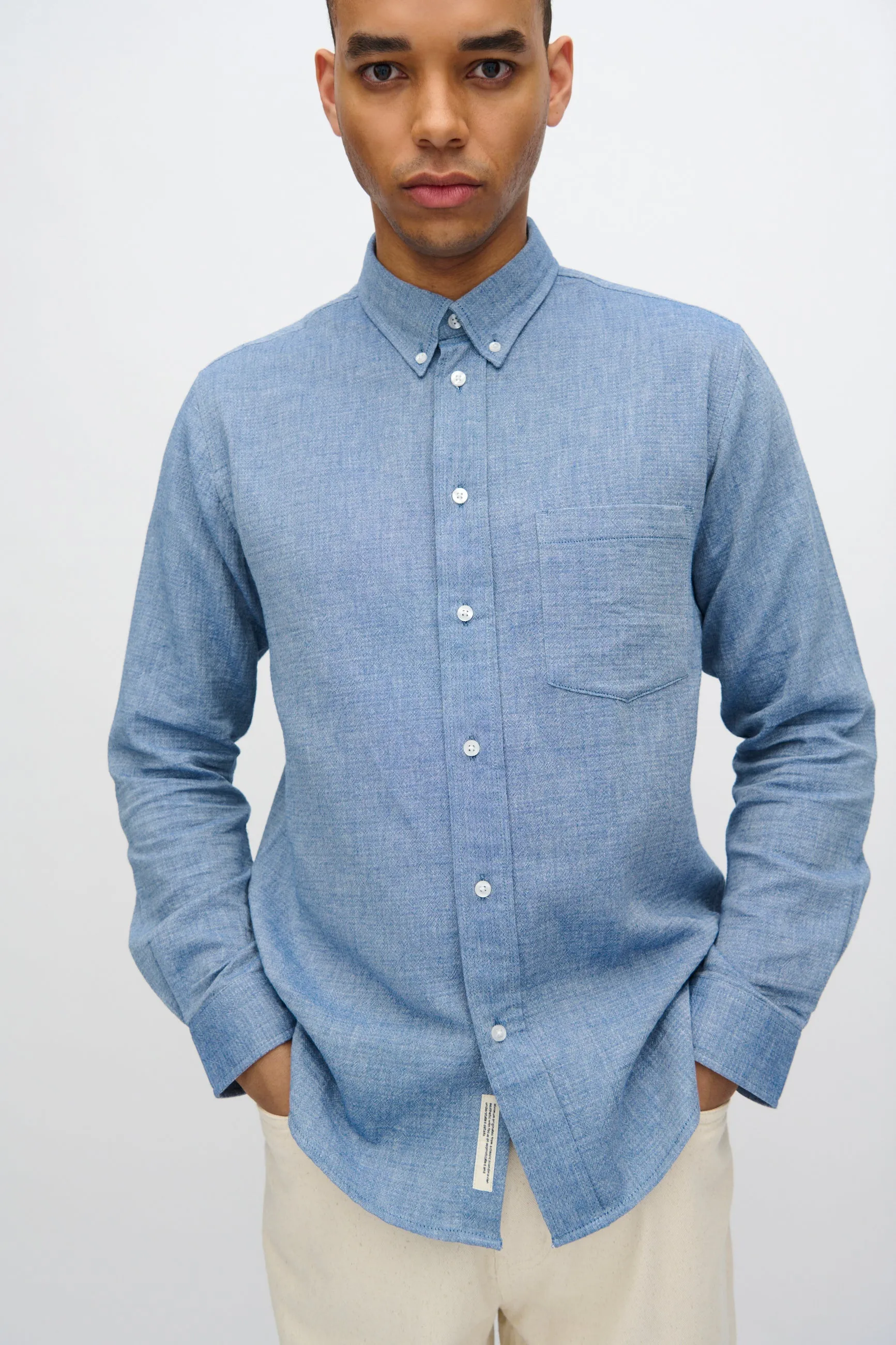 Colt regular long sleeved shirt 4227 - Angel Falls sold by Minimum product image thumbnail 4