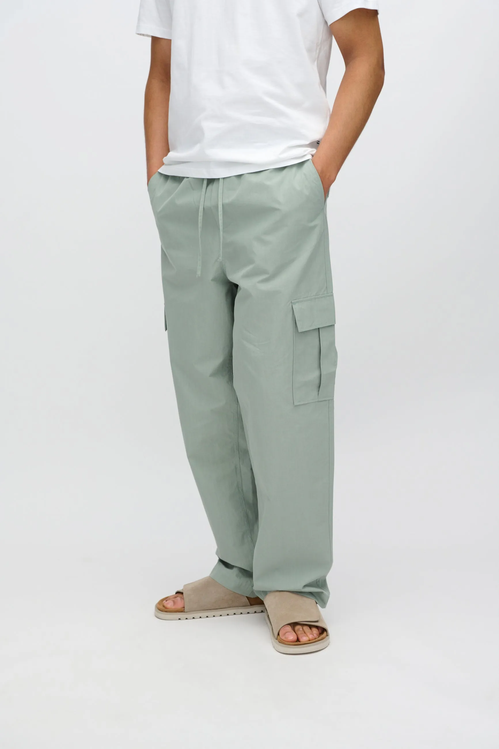 Huxley relaxed cargo pants 4233 - Iceberg Green sold by Minimum product image thumbnail 2