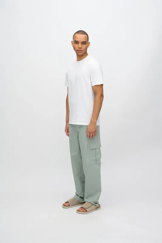 Huxley relaxed cargo pants 4233 - Iceberg Green sold by Minimum