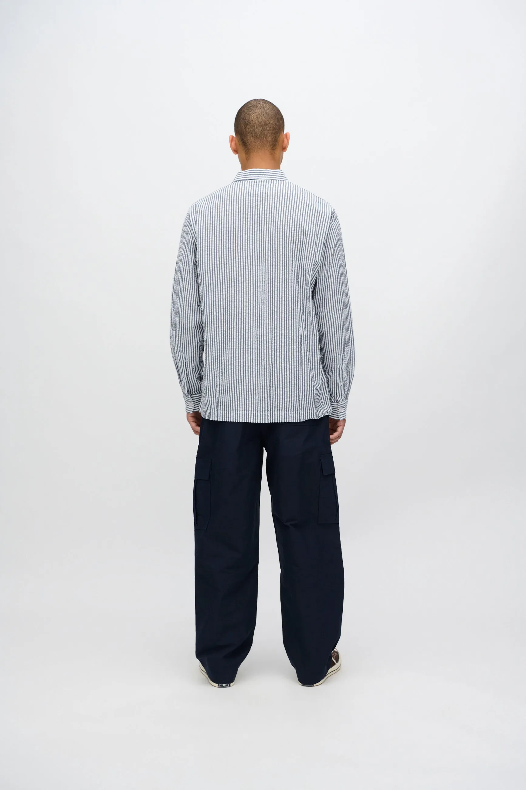 Huxley relaxed cargo pants 4233 - Sky Captain sold by Minimum product image thumbnail 4