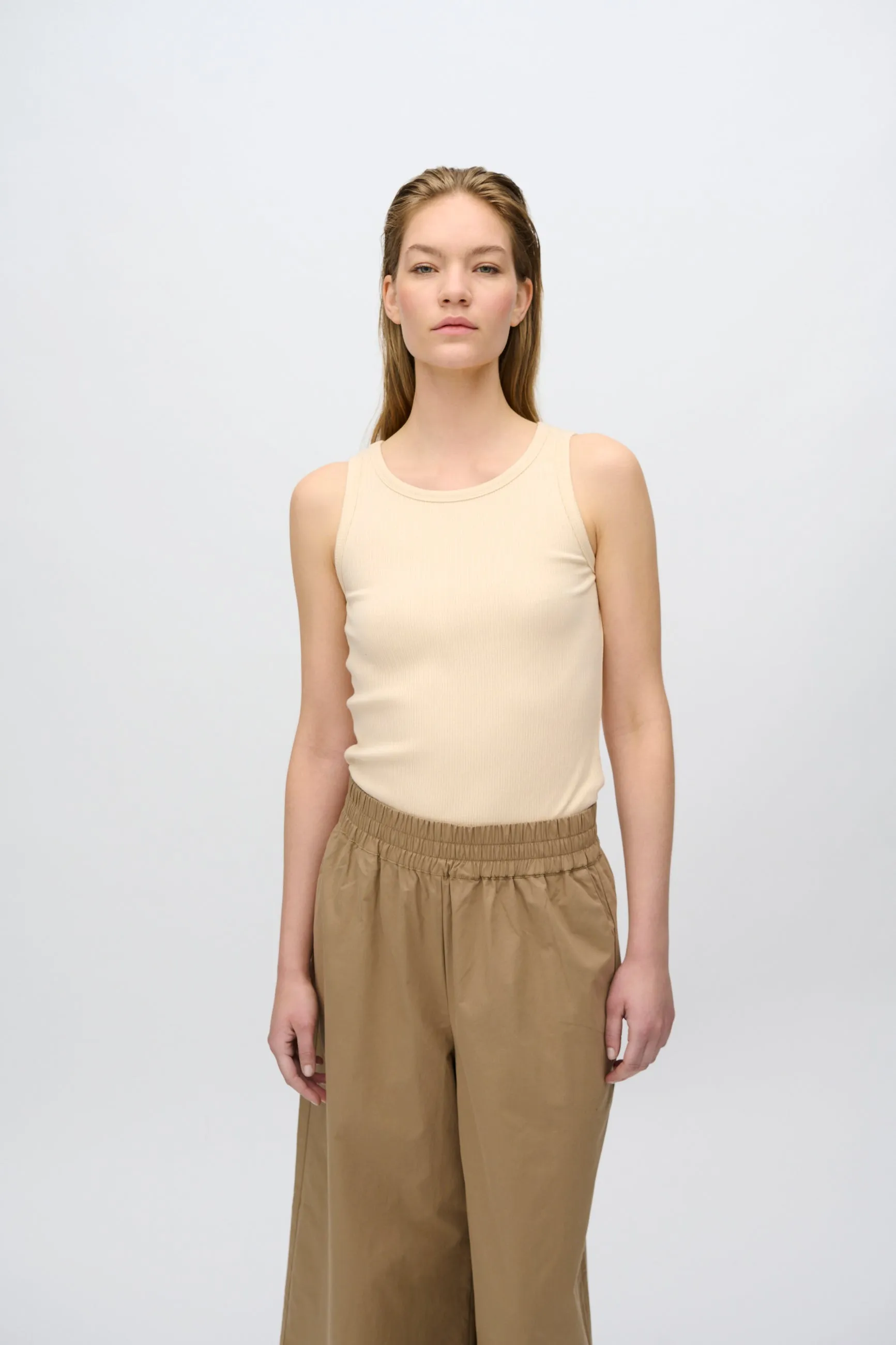 Lila tank top 4226 GOTS - Creme De Peche sold by Minimum product image thumbnail 3