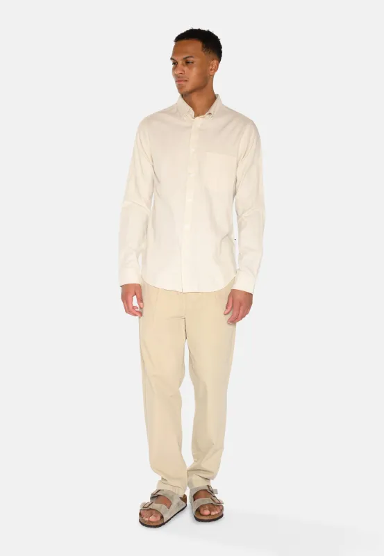 Colt long sleeved reg shirt 0063 - Coco Milk sold by Minimum