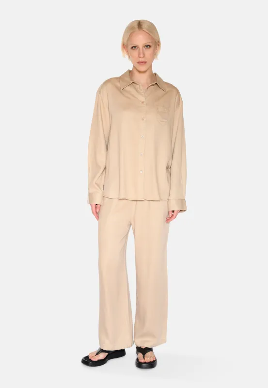Fern long sleeved shirt 3859 - Incense made by Minimum