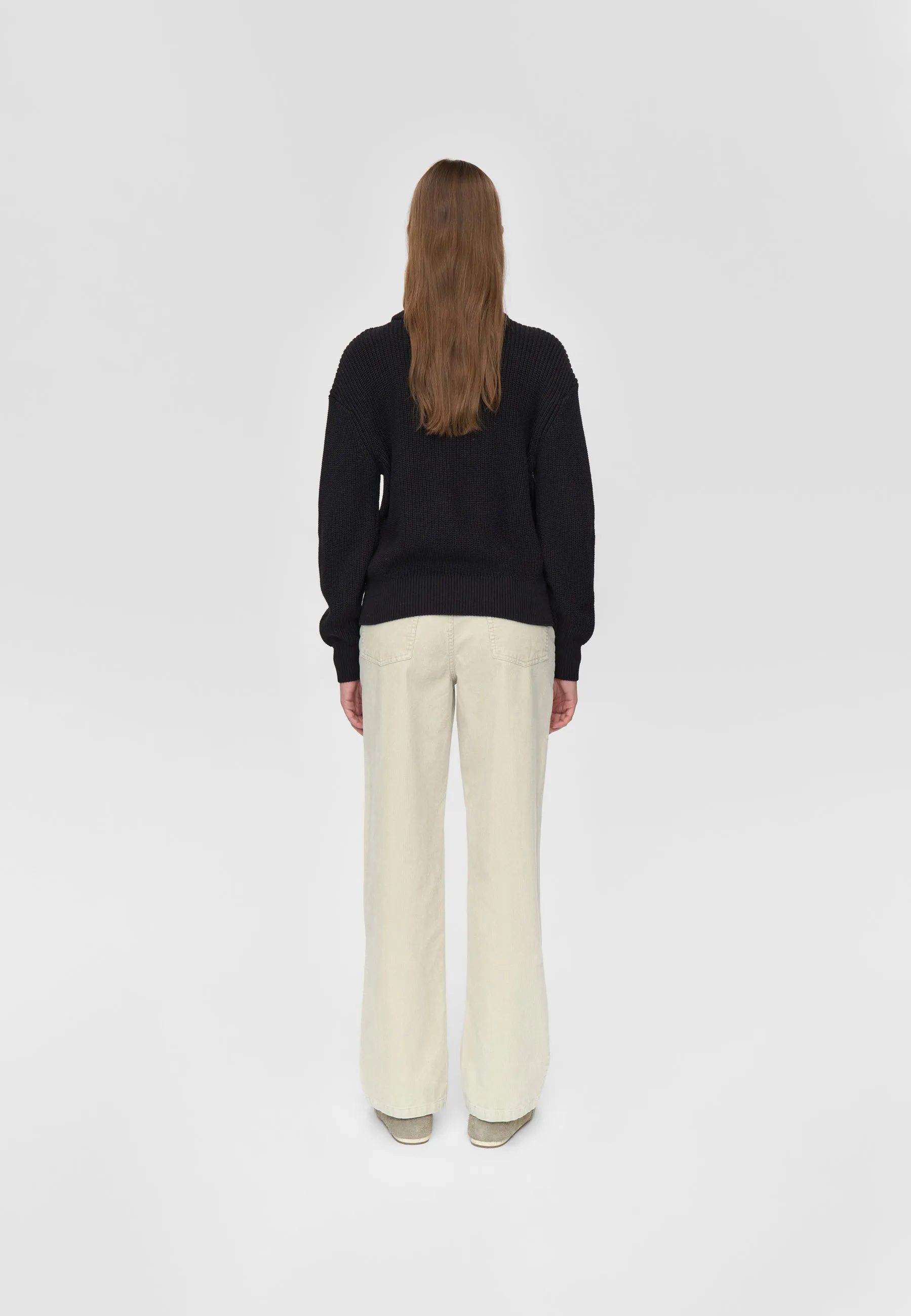 Mikala jumper G006 GOTS - Black sold by Minimum product image thumbnail 3