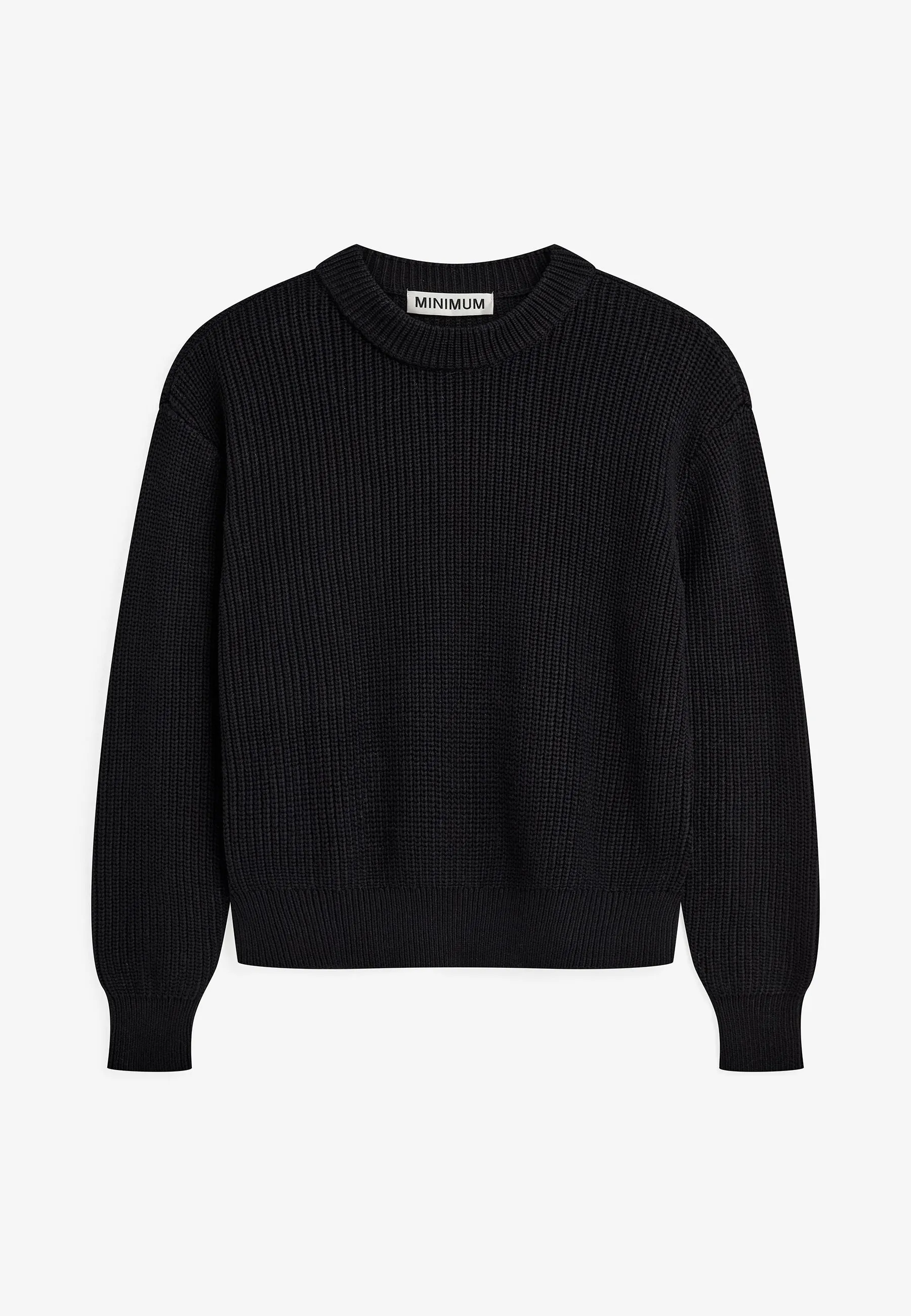 Mikala jumper G006 GOTS - Black sold by Minimum product image thumbnail 2