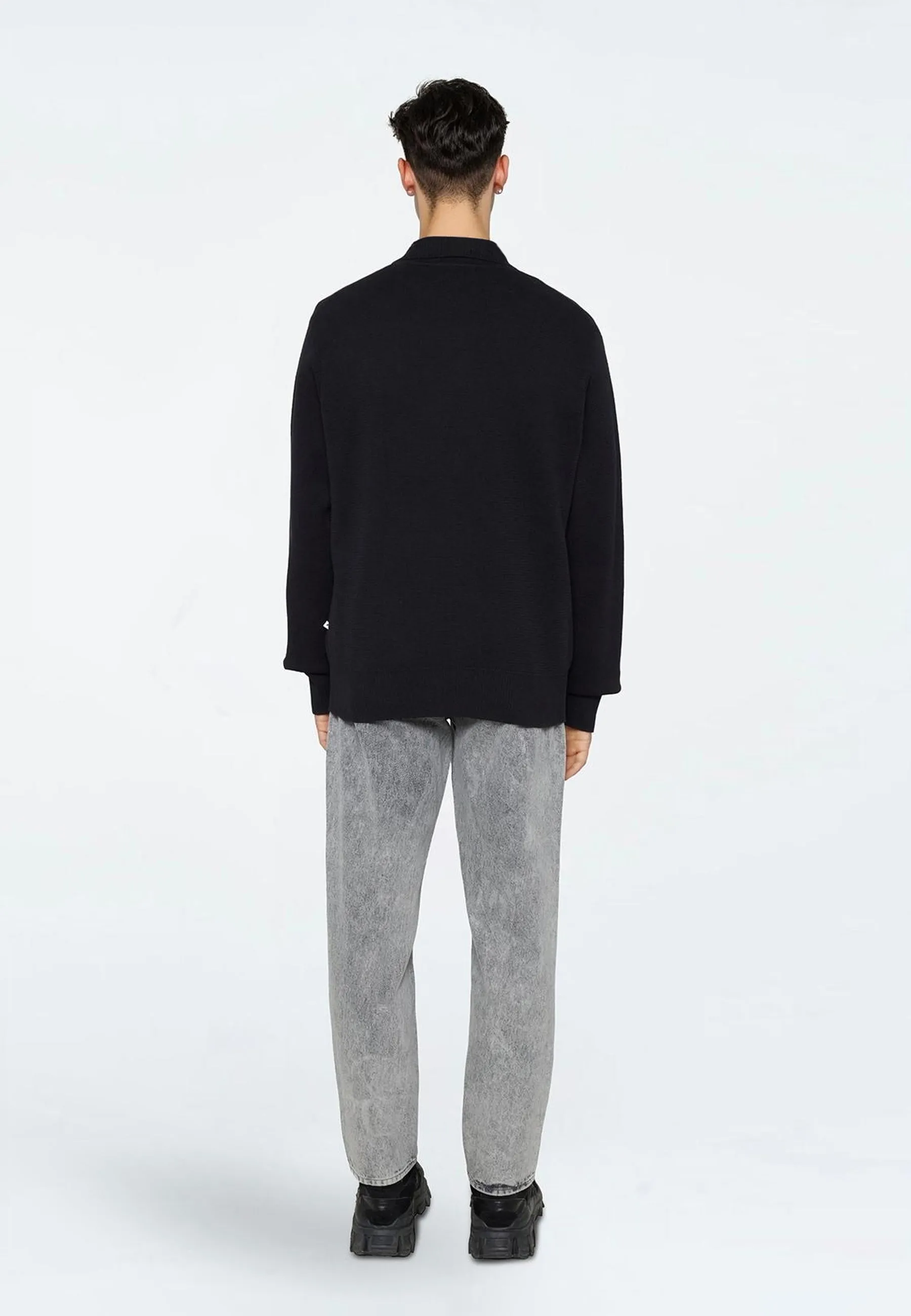 Keano full zip polo 3057 - Black sold by Minimum product image thumbnail 4