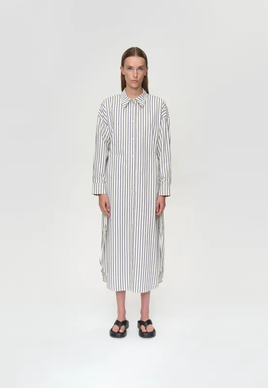 June shirt dress 4566 - Sky Captain made by Minimum