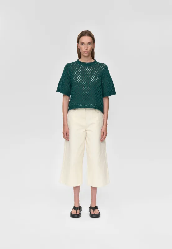 Lily crochet t-shirt 4119 - Botanical garden made by Minimum