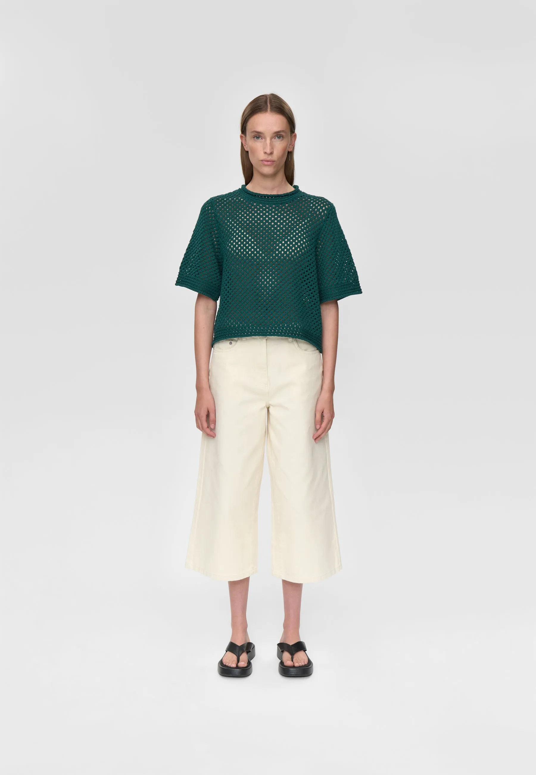Lily crochet t-shirt 4119 - Botanical garden sold by Minimum