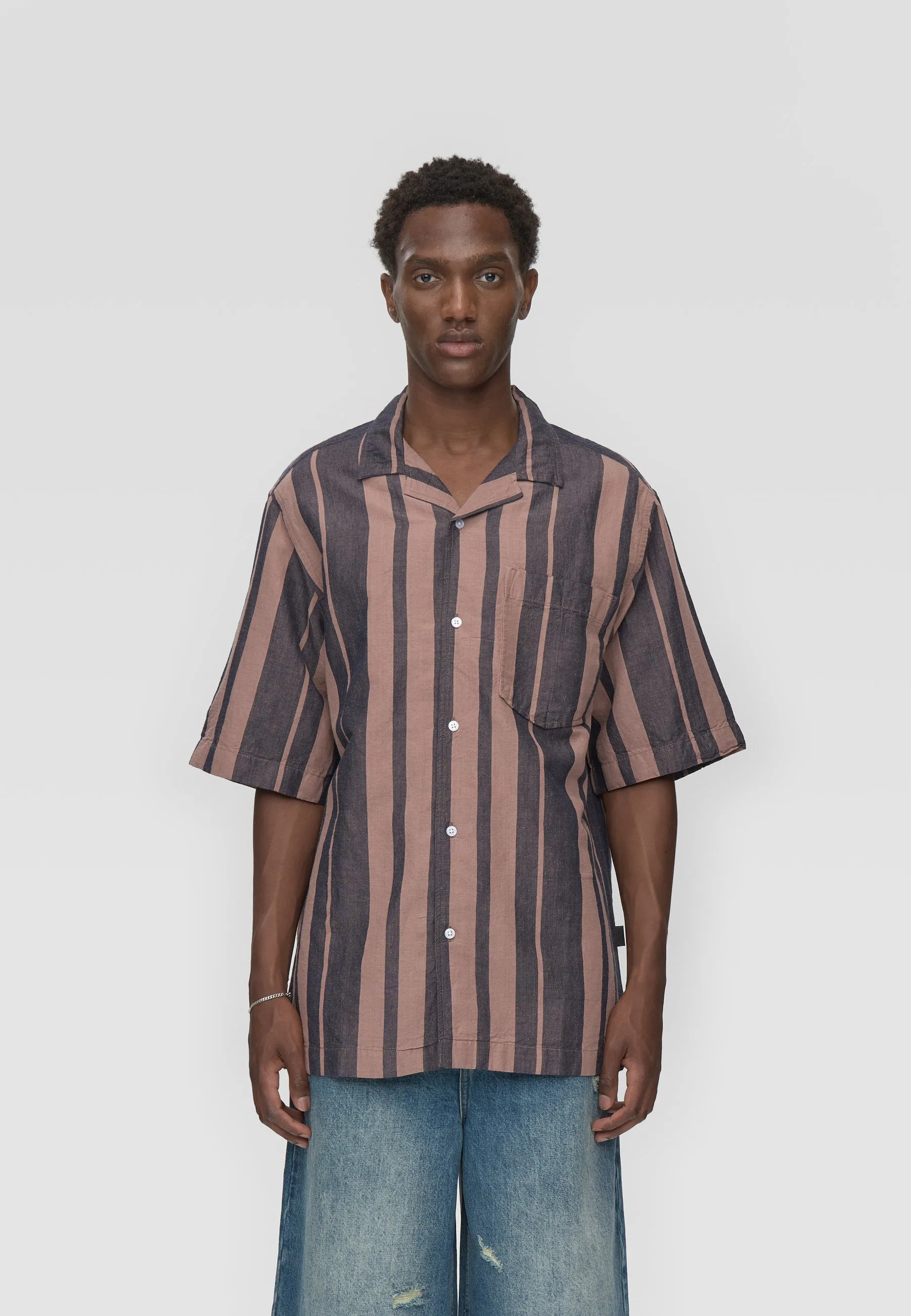 Hayden reg ss striped shirt 4577 - Antler sold by Minimum product image thumbnail 5
