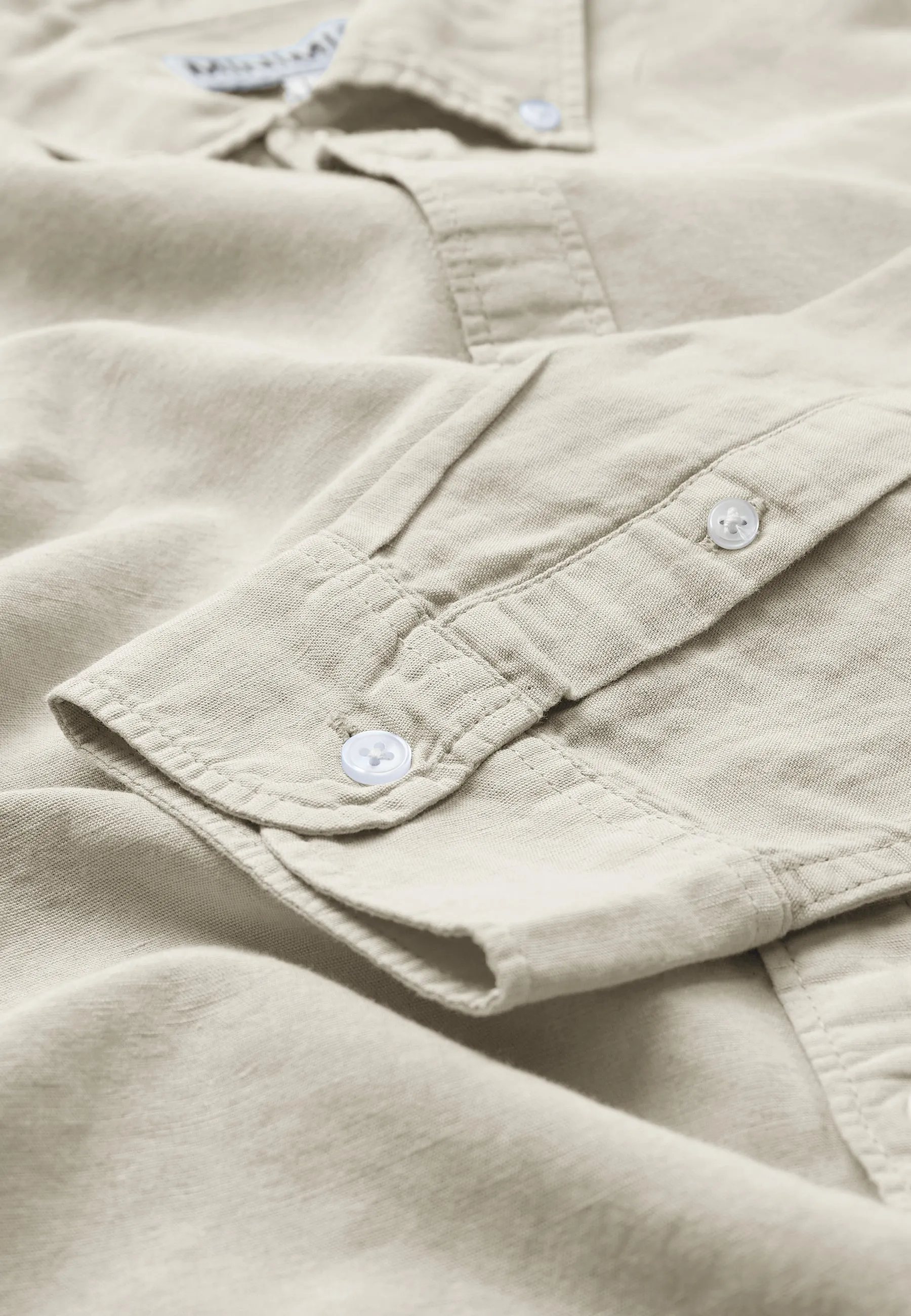 Colt reg ls shirt 4576 - Pelican sold by Minimum product image thumbnail 3