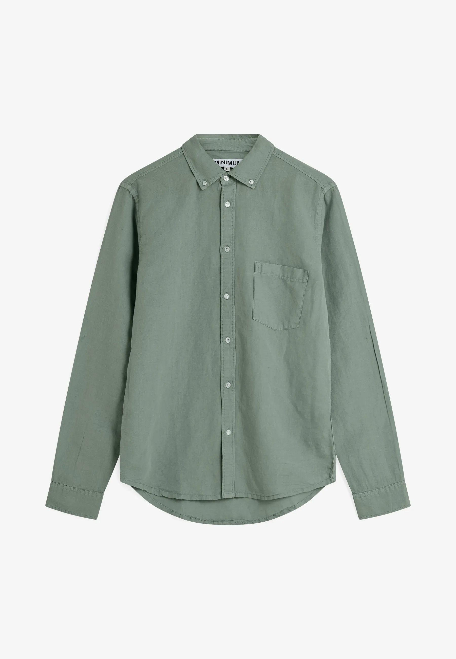 Colt reg ls shirt 4576 - Chinois green sold by Minimum
