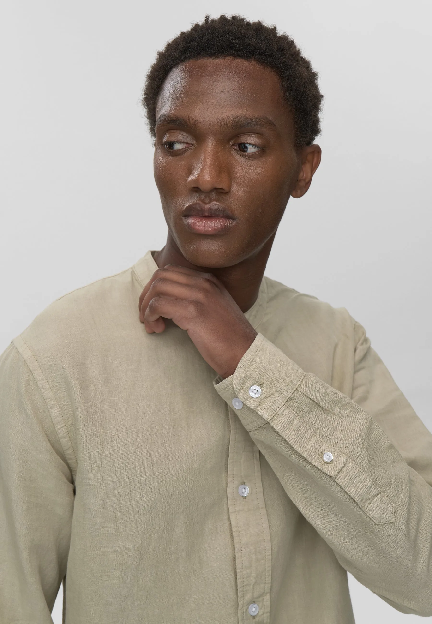 Mando reg ls shirt 4576 - Pelican sold by Minimum product image thumbnail 4