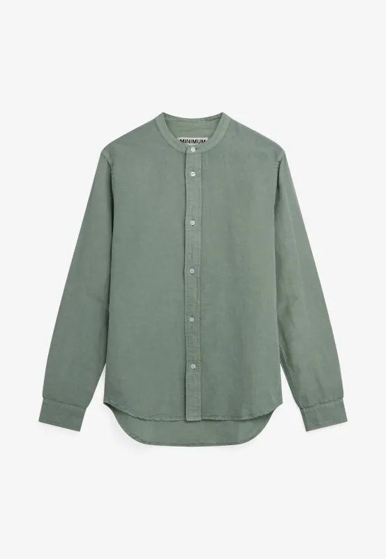 Mando reg ls shirt 4576 - Chinois green sold by Minimum