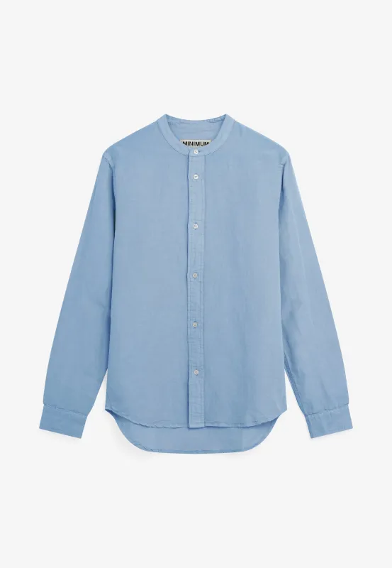 Mando reg ls shirt 4576 - Cashmere Blue sold by Minimum