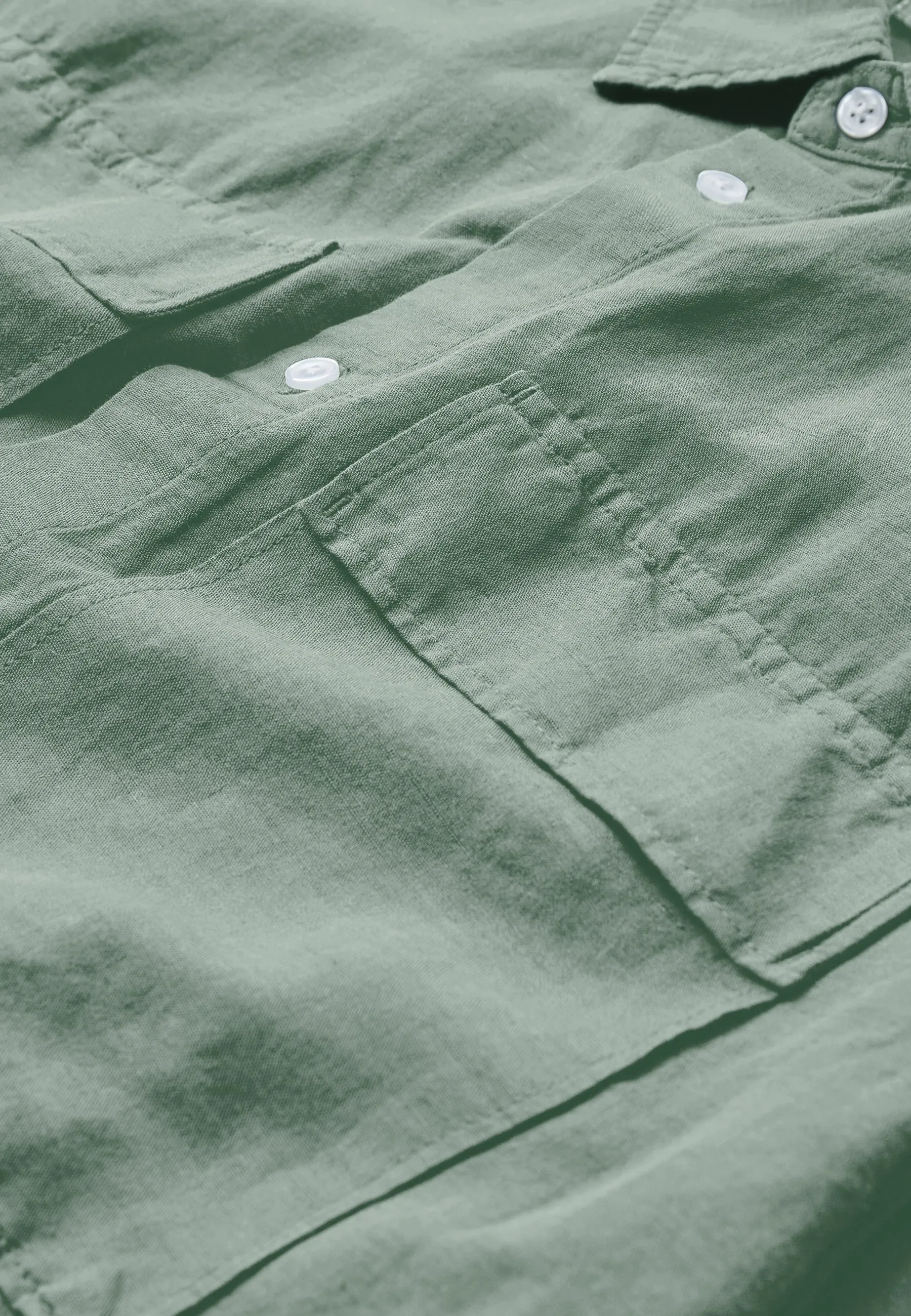 Lando reg ss shirt 4576 - Chinois green sold by Minimum product image thumbnail 3