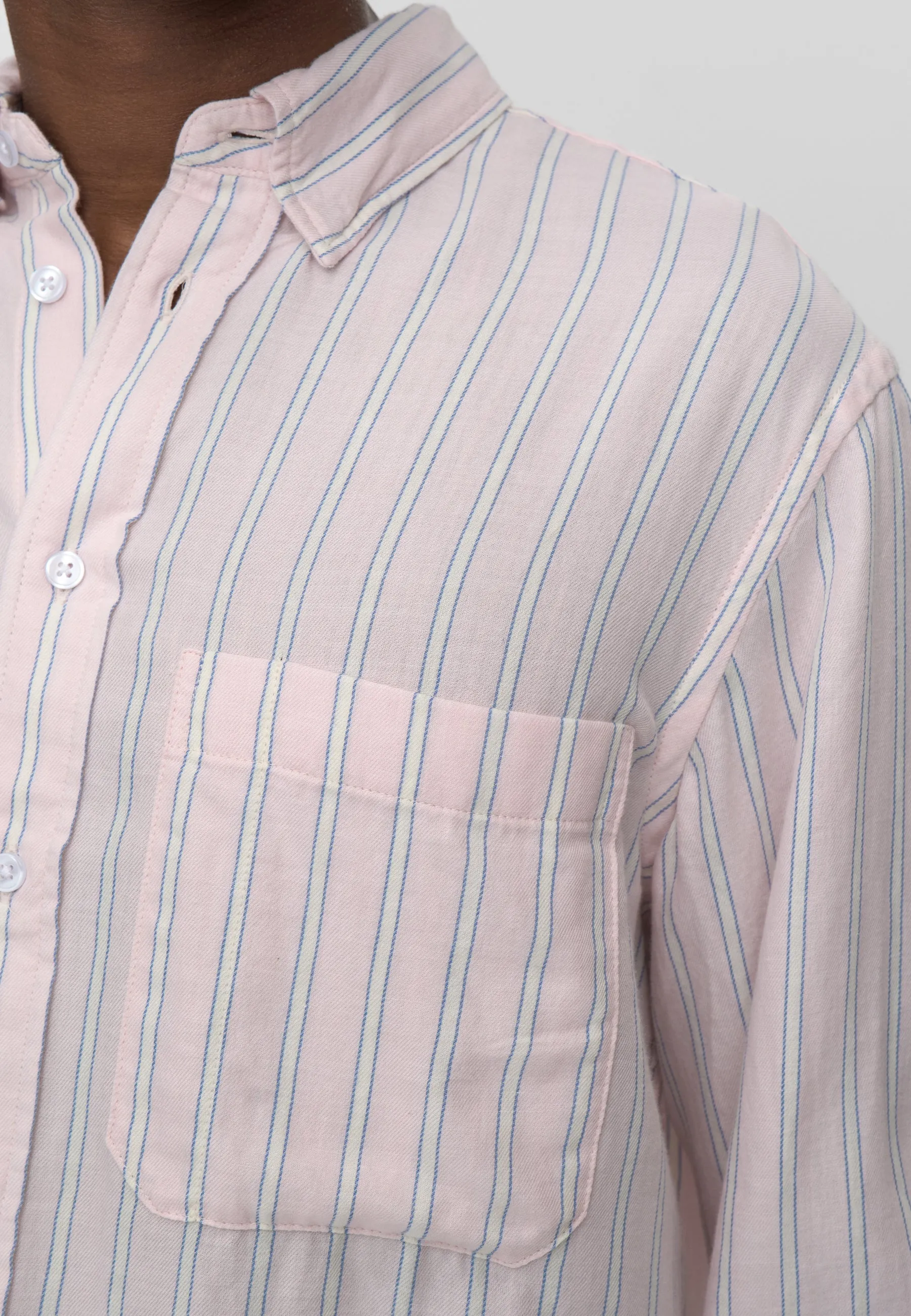 Pedro rlx ls striped shirt 4595 - Primrose pink sold by Minimum product image thumbnail 4