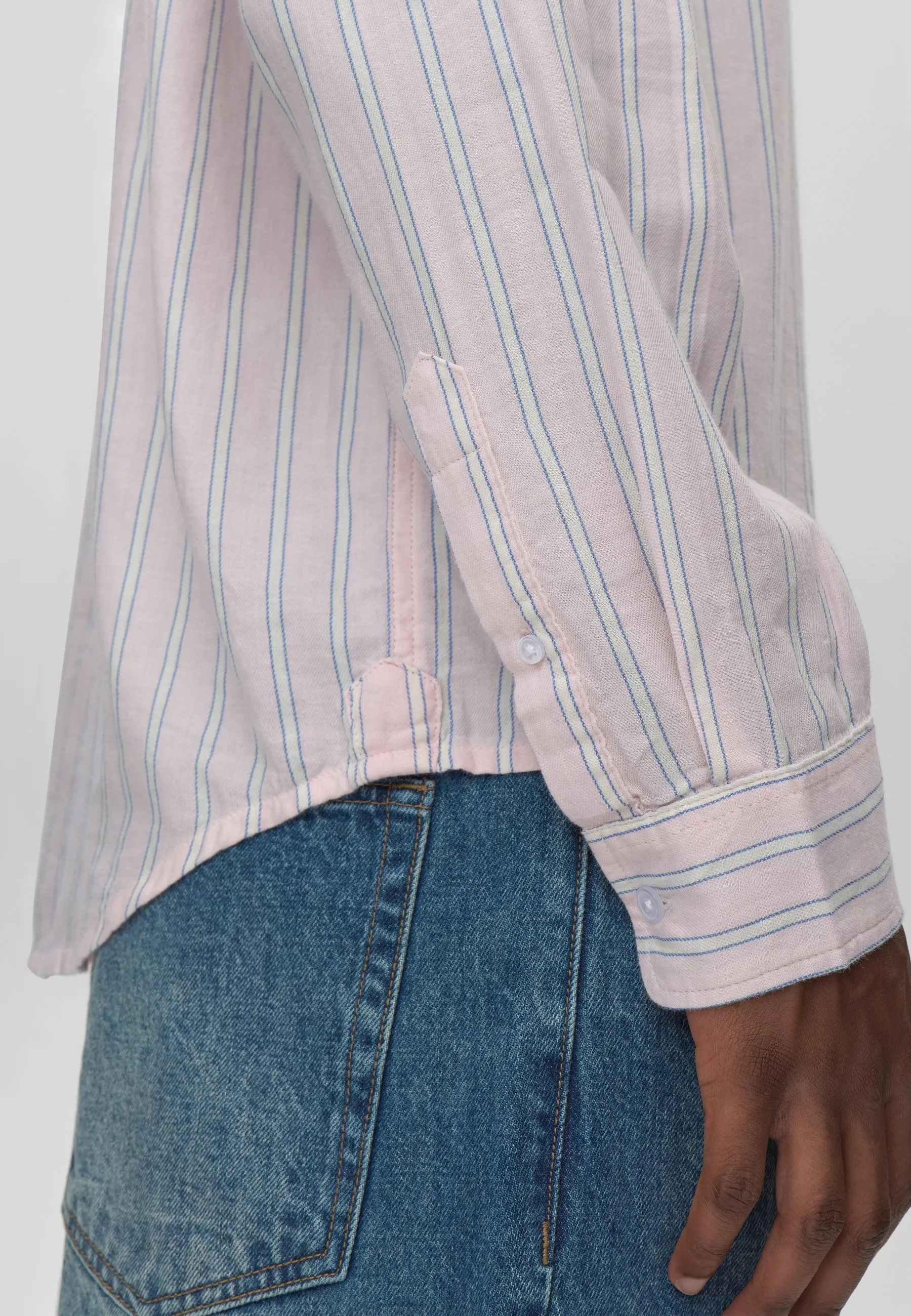 Pedro rlx ls striped shirt 4595 - Primrose pink sold by Minimum product image thumbnail 5
