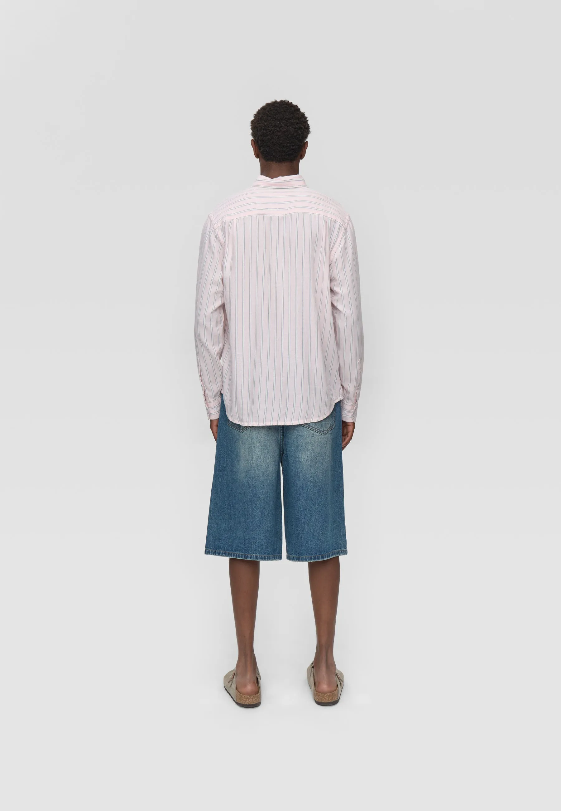 Pedro rlx ls striped shirt 4595 - Primrose pink sold by Minimum product image thumbnail 2