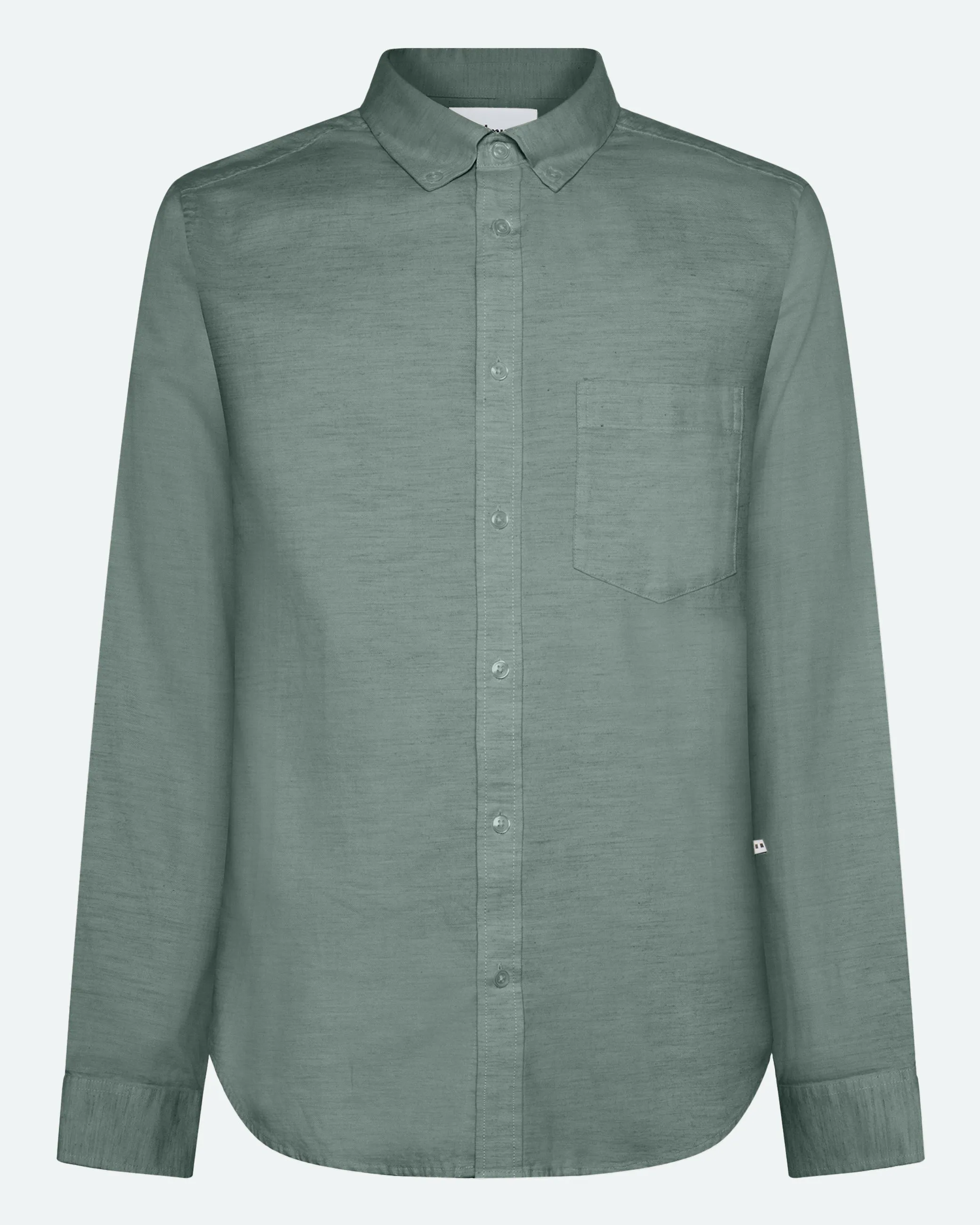 Colt long sleeved reg shirt 0063 - Chinois green sold by Minimum product image thumbnail 2