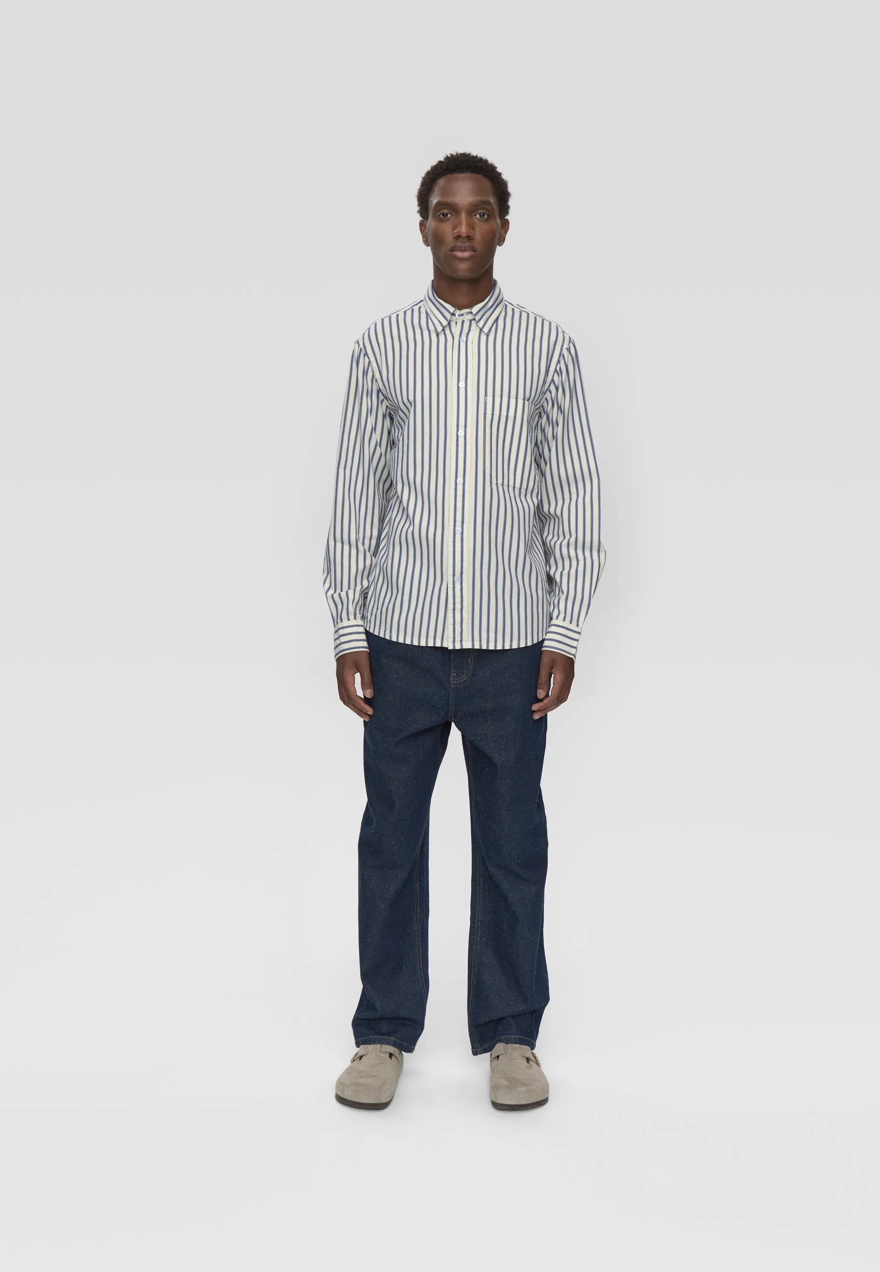 Pedro rlx ls striped shirt 4680 - Sky Captain sold by Minimum