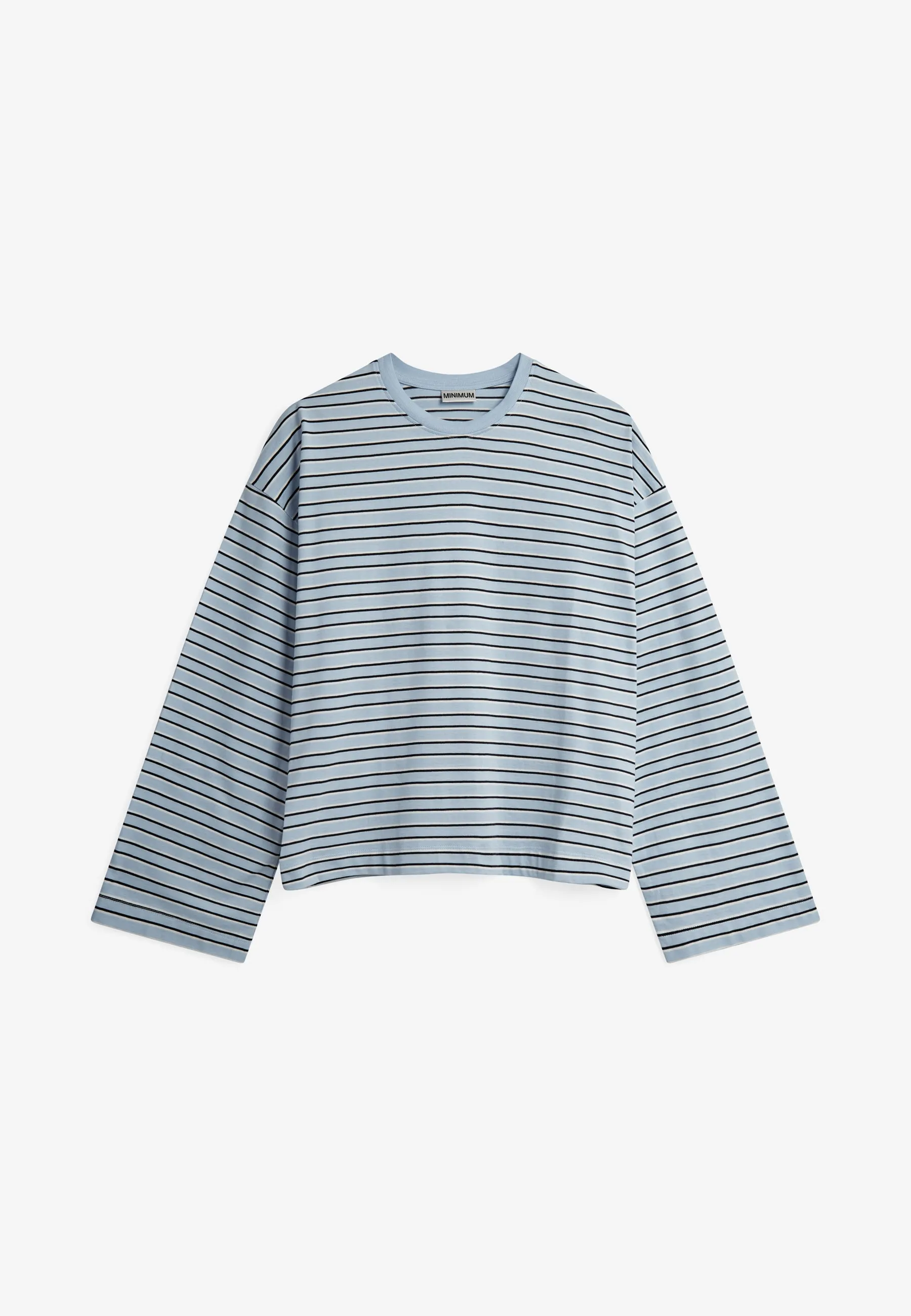 Mirabelle ls t-shirt G034 GOTS - Cashmere Blue sold by Minimum