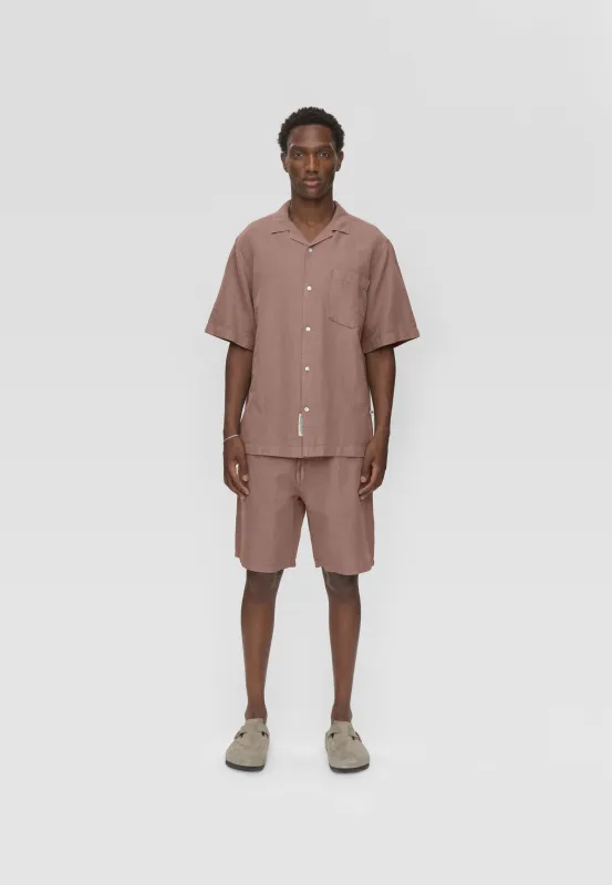 Hayden reg ss shirt 4576 - Antler made by Minimum