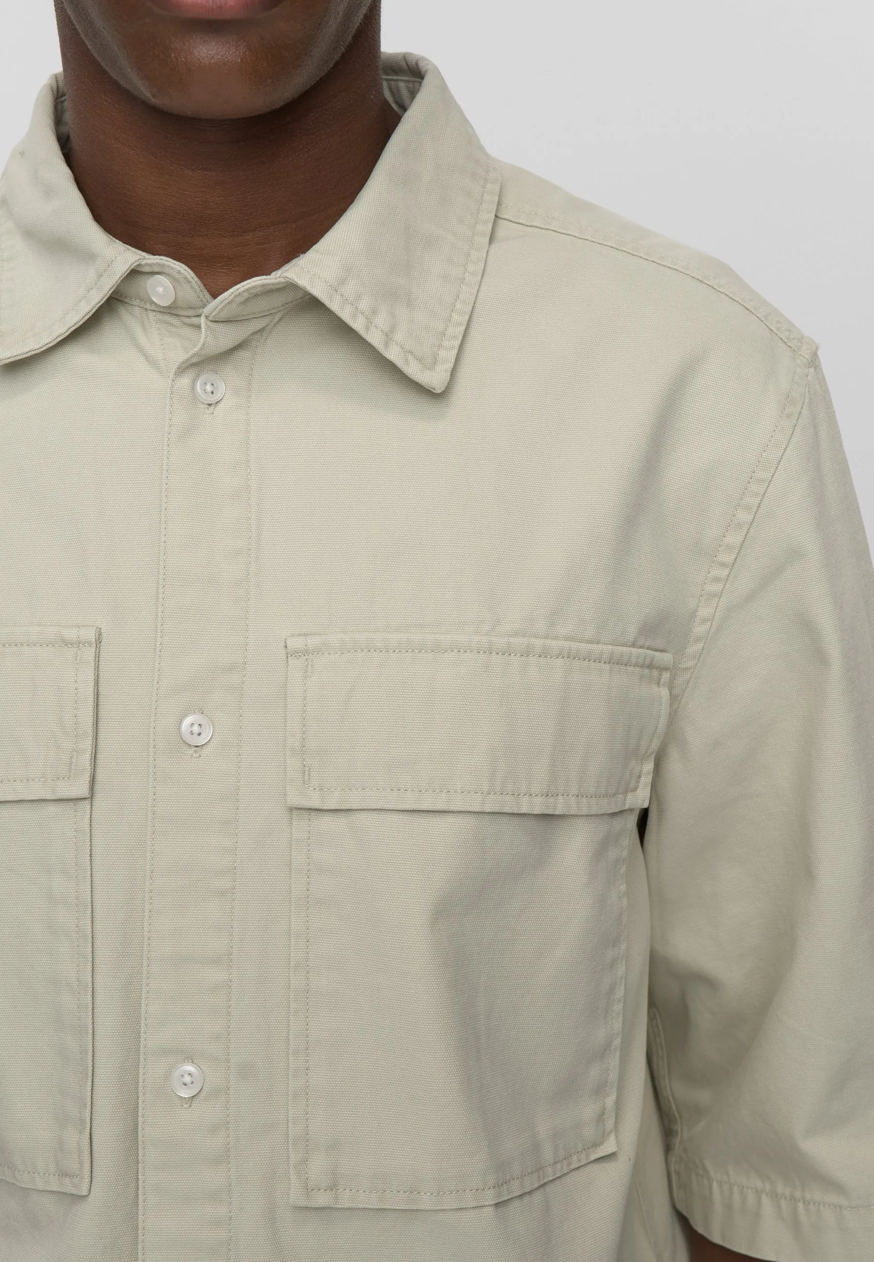 Lando reg ss shirt 4473 - Pelican sold by Minimum product image thumbnail 4