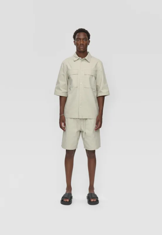 Lando reg ss shirt 4473 - Pelican sold by Minimum