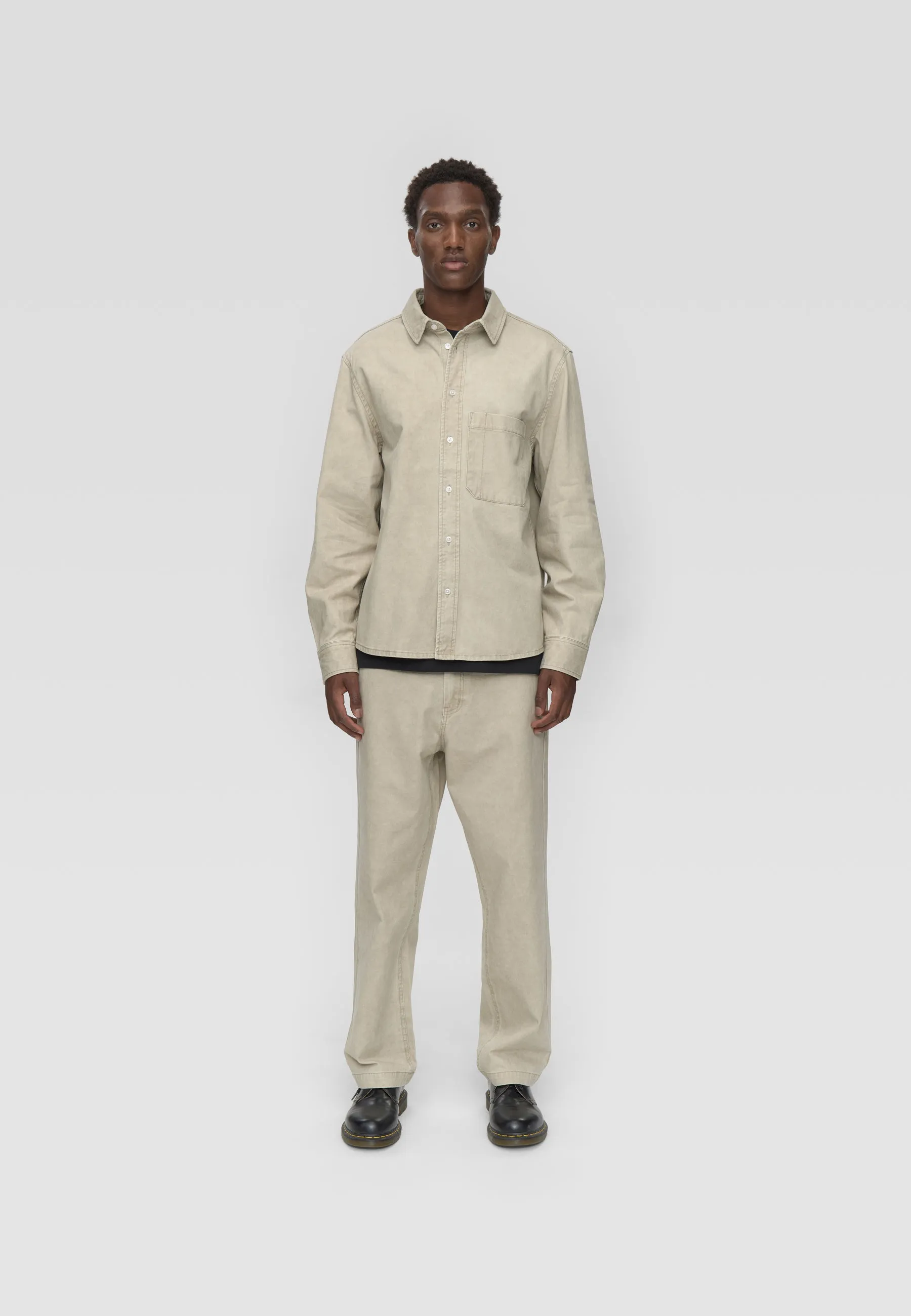 Pedro rlx ls shirt 4399 - Chinchilla sold by Minimum