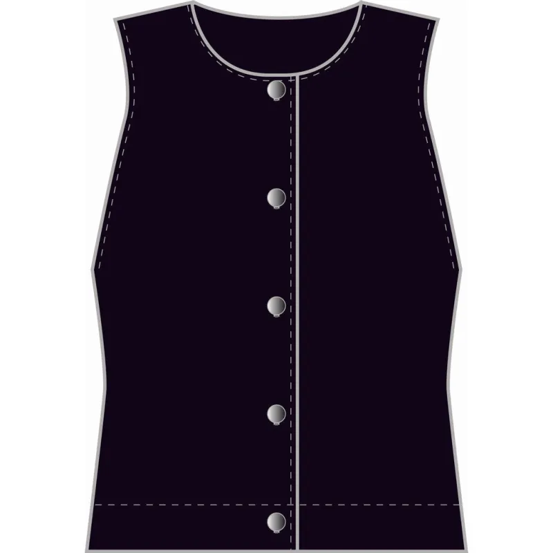 Alessia vest 4579 - Black made by Minimum