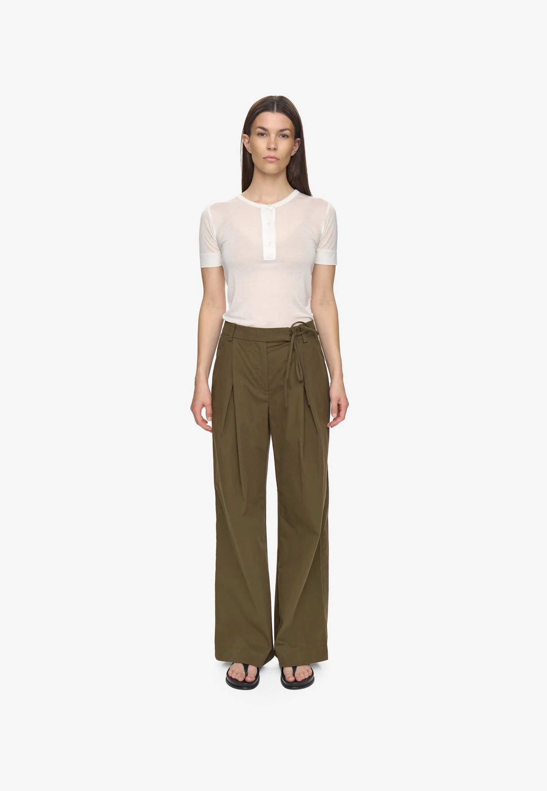 Gunli hw pants 4742 - Stone Gray sold by Minimum