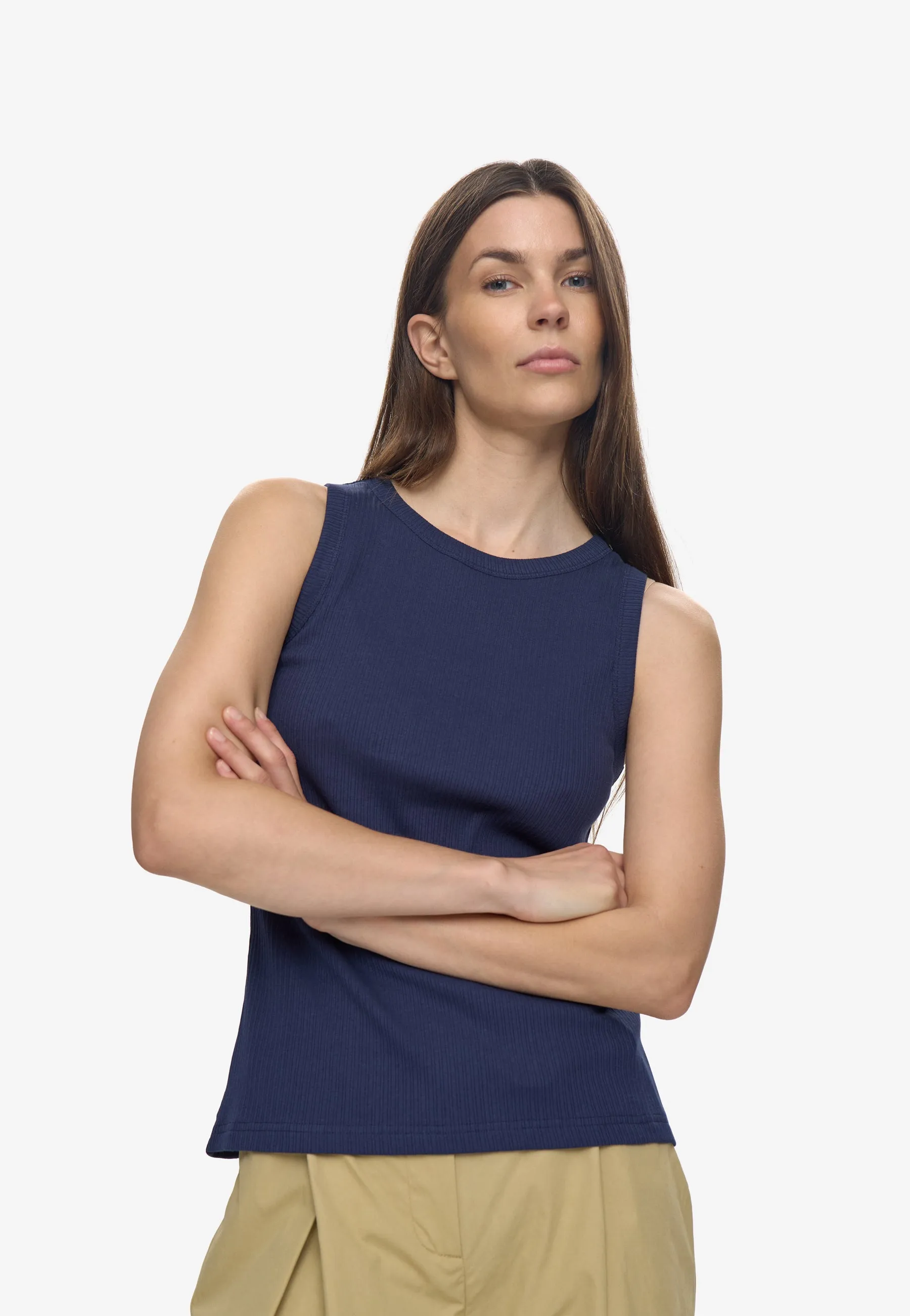 Lila tank top 4226 GOTS - Peacoat sold by Minimum product image thumbnail 5