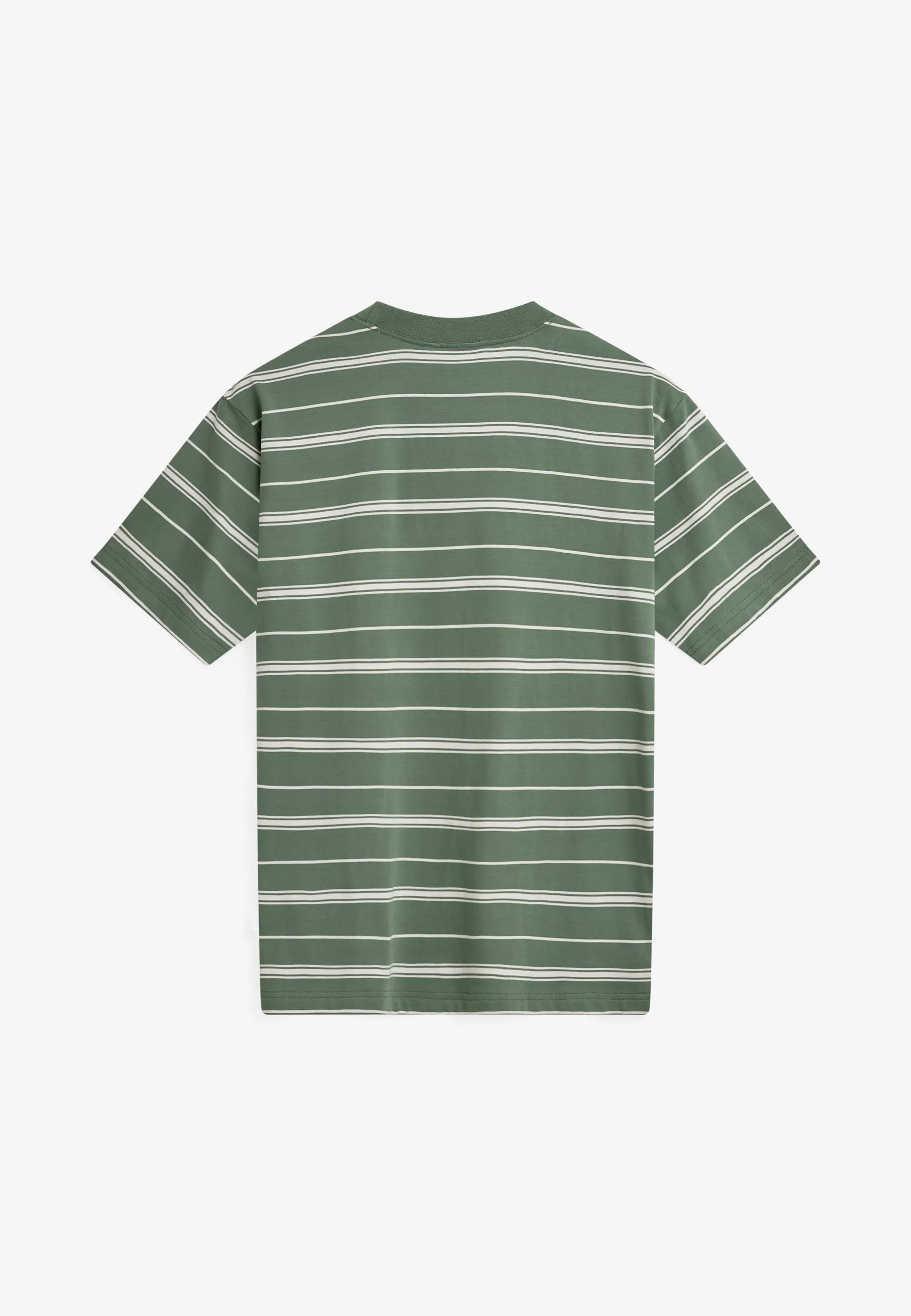 Aarhus reg ss striped tee G4710 - Dark ivy sold by Minimum product image thumbnail 4