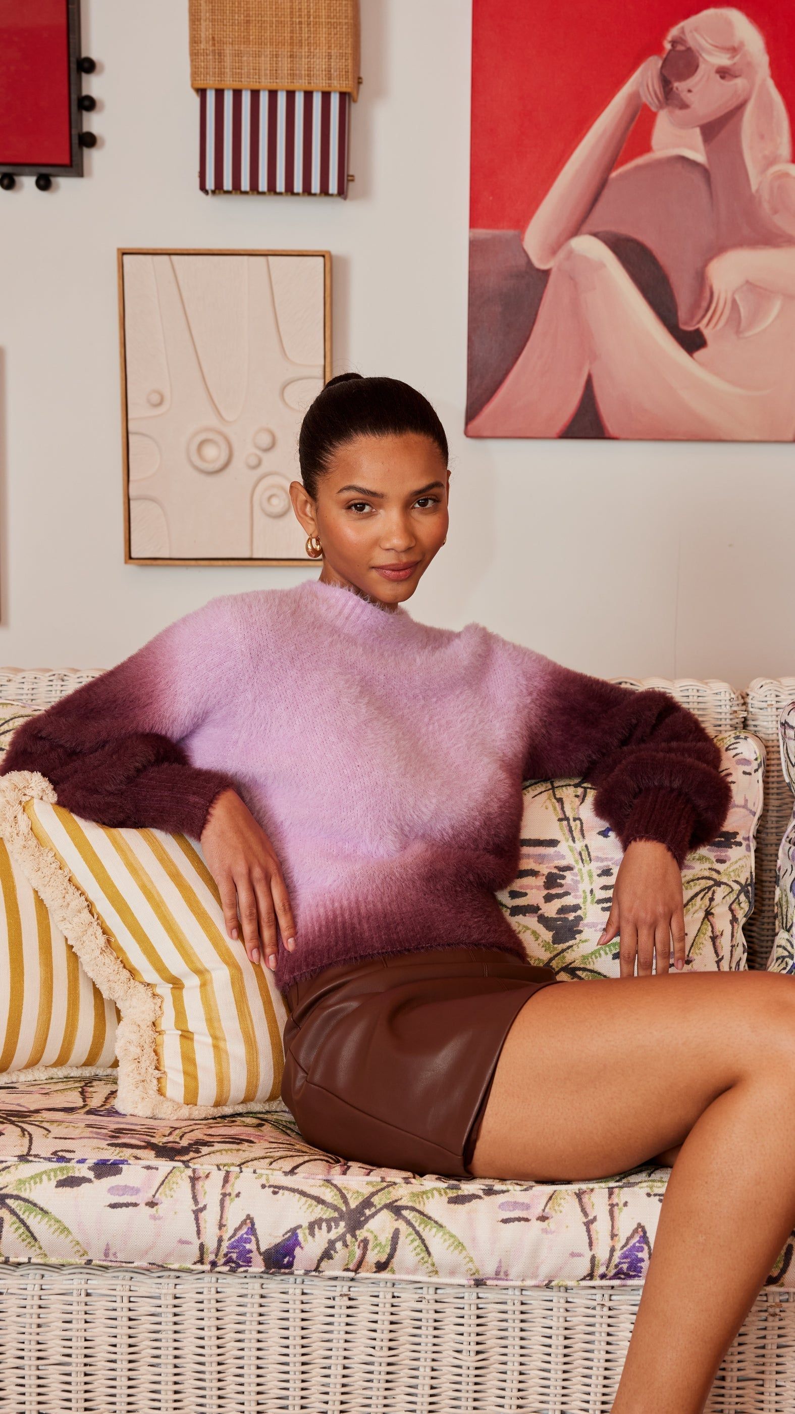 Nola Dip Dyed Sweater sold by MINKPINK product image thumbnail 2