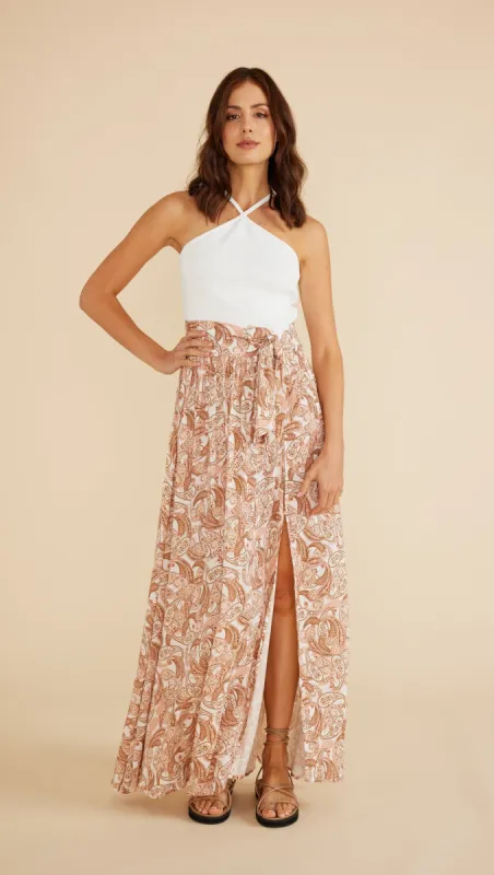 NEVEAH PAISLEY MIDI SKIRT sold by MINKPINK