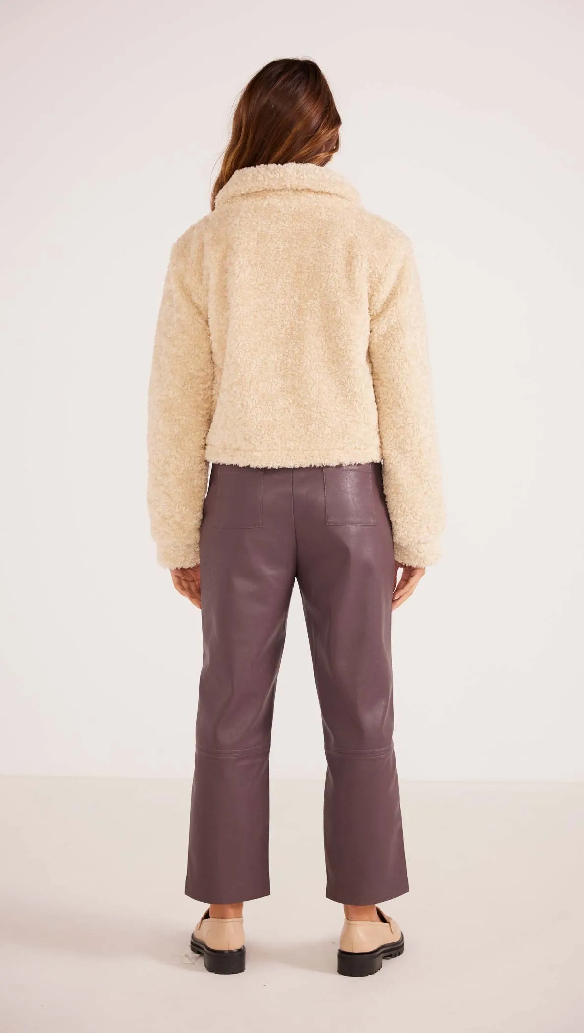 Zariza Teddy Jacket - Final Sale sold by MINKPINK product image thumbnail 4