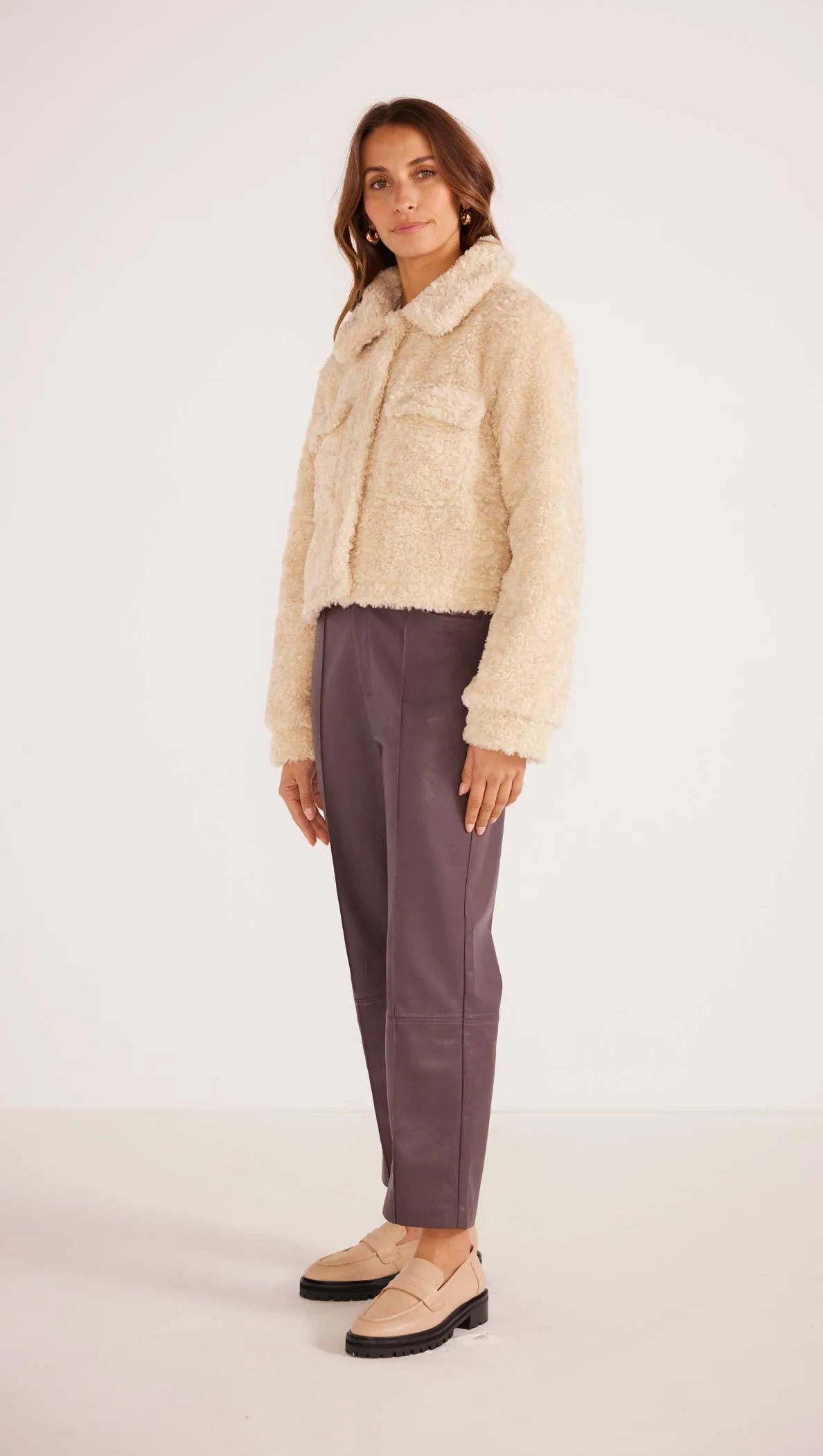 Zariza Teddy Jacket - Final Sale sold by MINKPINK product image thumbnail 3