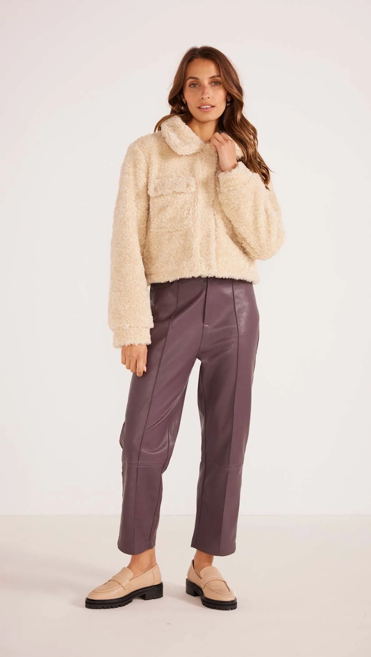 Zariza Teddy Jacket - Final Sale sold by MINKPINK product image thumbnail 2