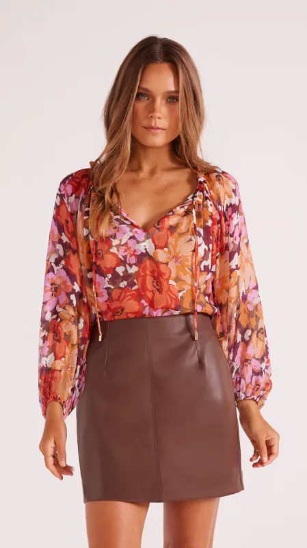 Zanita Blouse sold by MINKPINK