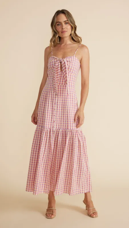 Madison Tie Front Sundress sold by MINKPINK