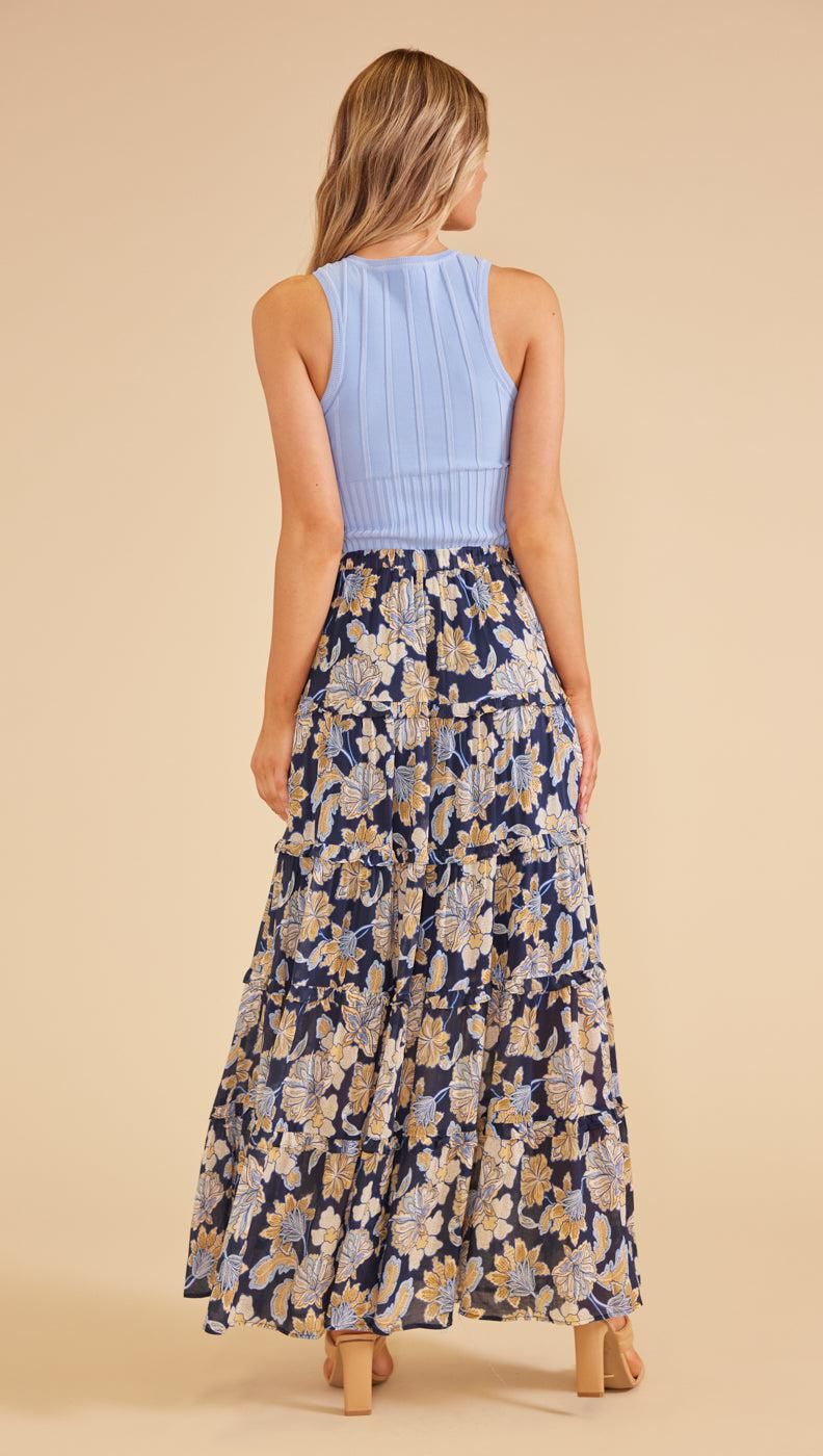 Evie Knit Tank Blue sold by MINKPINK product image thumbnail 5